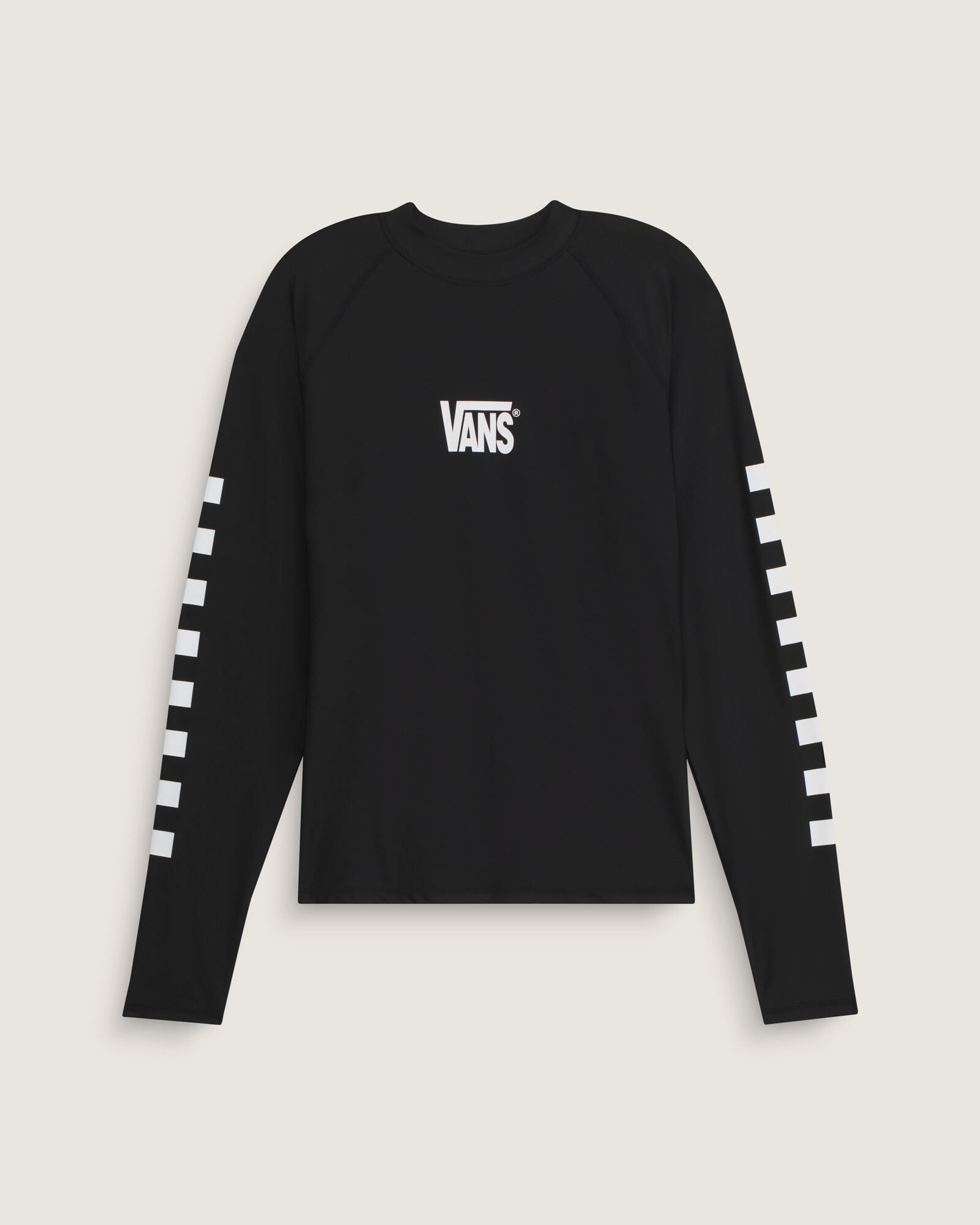POLO MANGA LARGA RASHGUARD NEGRO VANS - 1