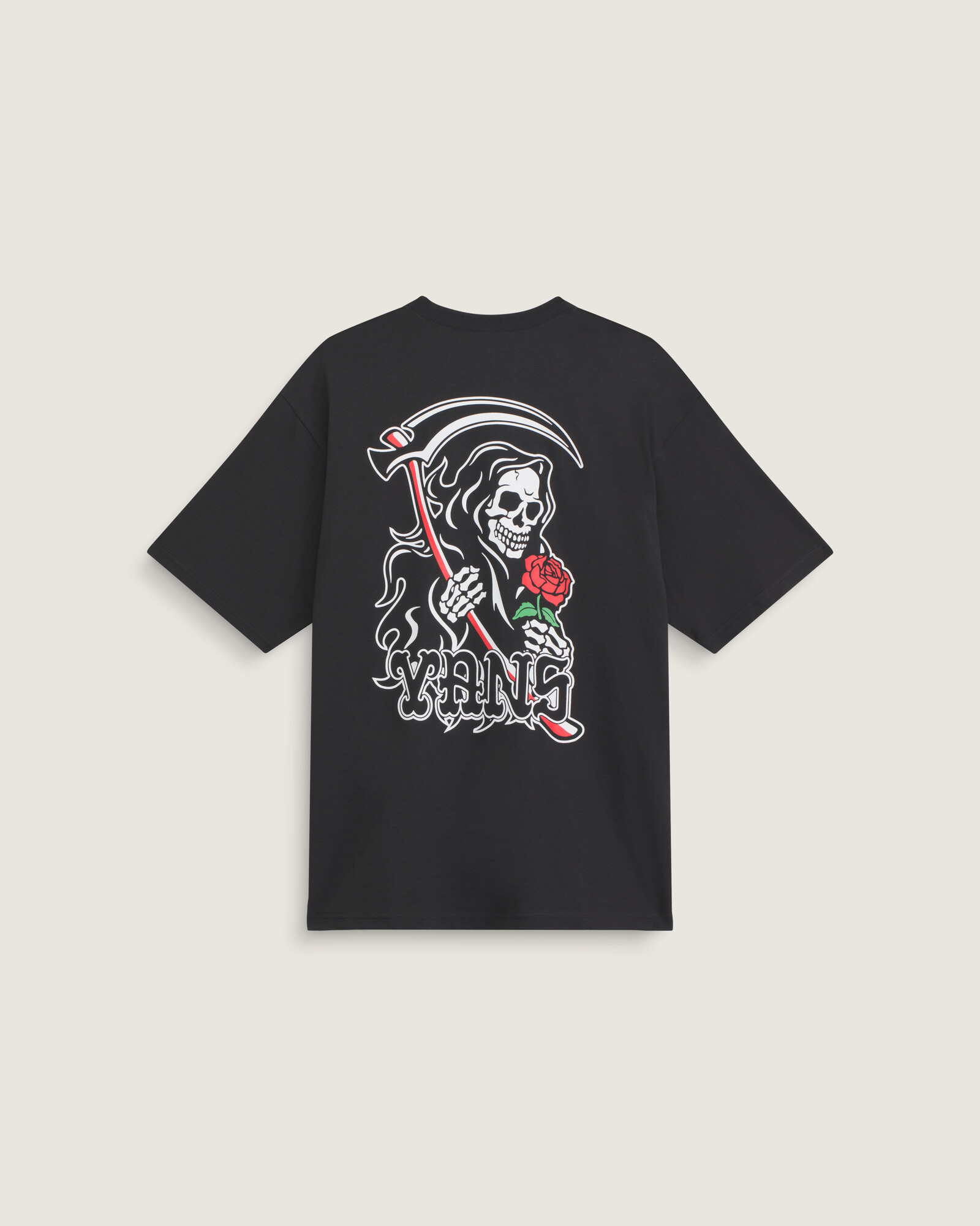 POLO MANGA CORTA SO LONG REAPER NEGRO VANS - 1