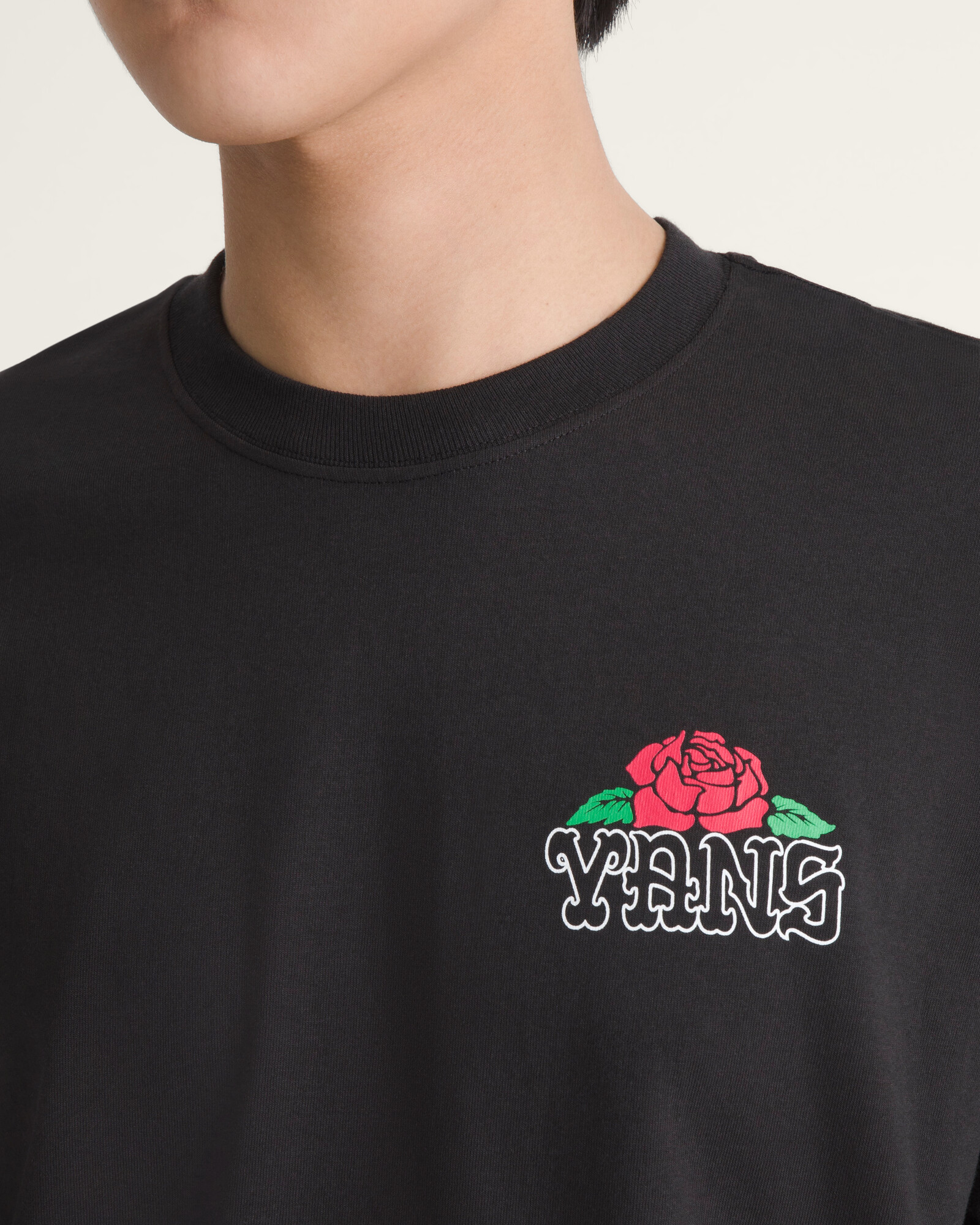 POLO MANGA CORTA SO LONG REAPER NEGRO VANS - 5
