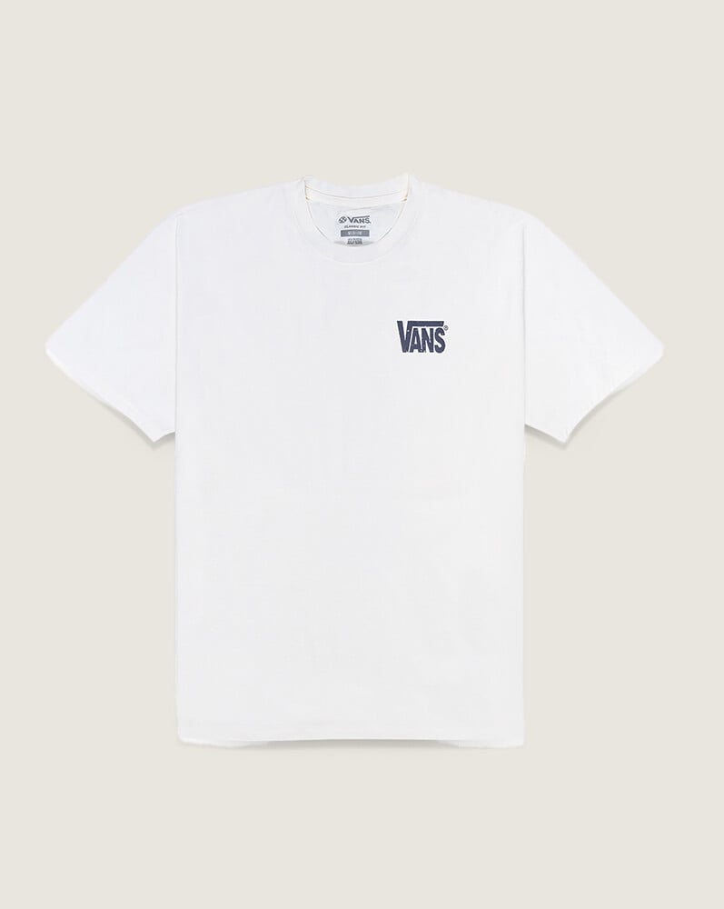 POLO MANGA CORTA OUTLINE HYBRID BLANCO VANS - 1