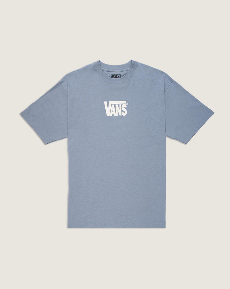 POLO MANGA CORTA STRETCH LOGO AZUL VANS - 1