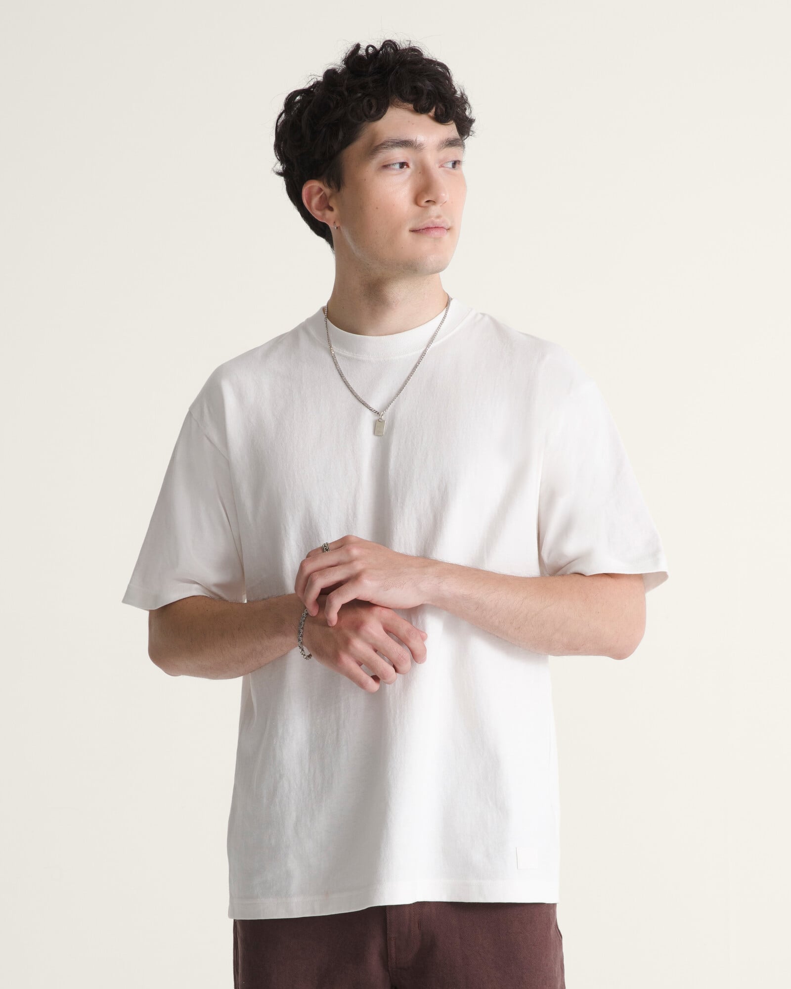 POLO MANGA CORTA PREMIUM LOOSE FIT BLANCO VANS - 3