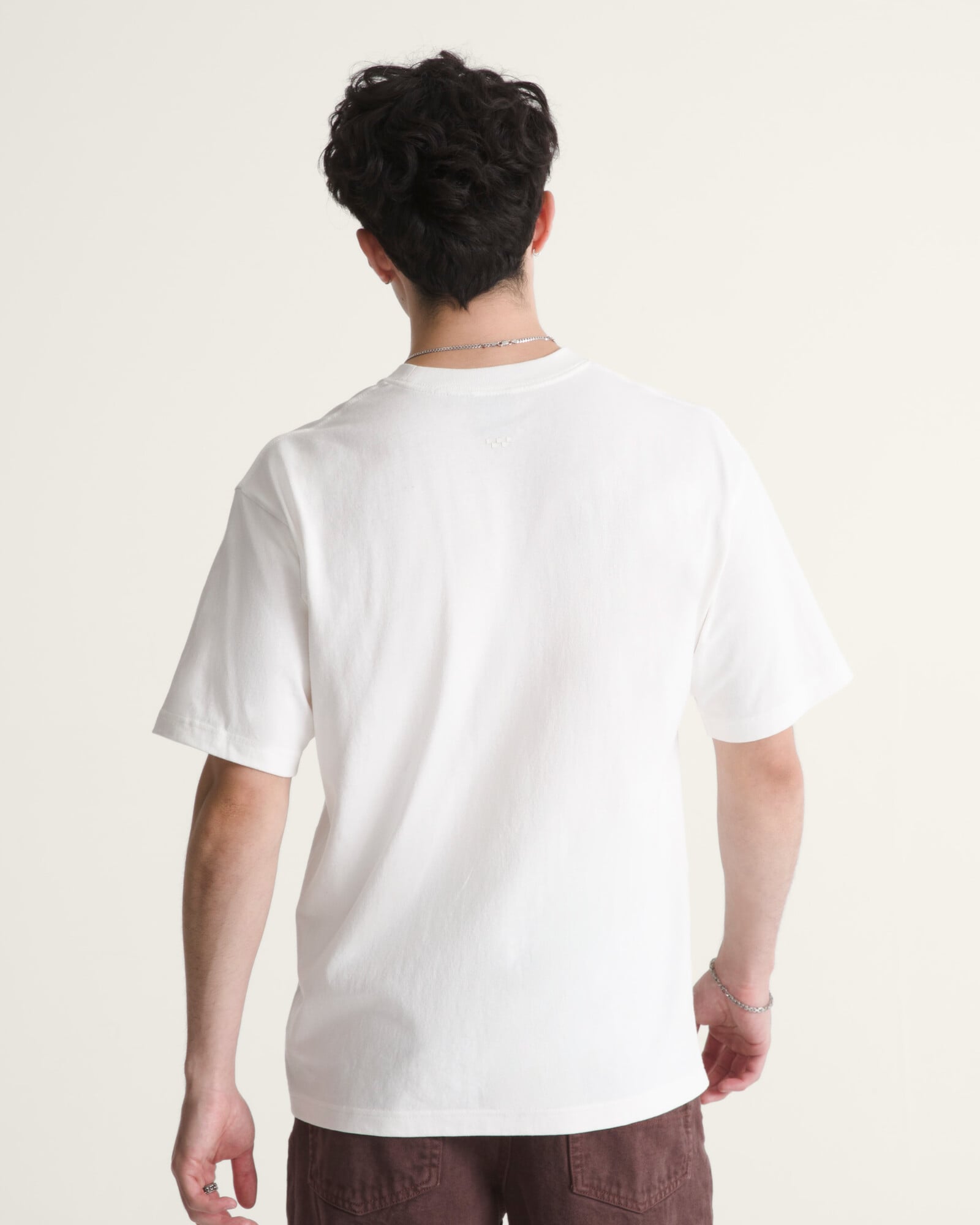 POLO MANGA CORTA PREMIUM LOOSE FIT BLANCO VANS - 4