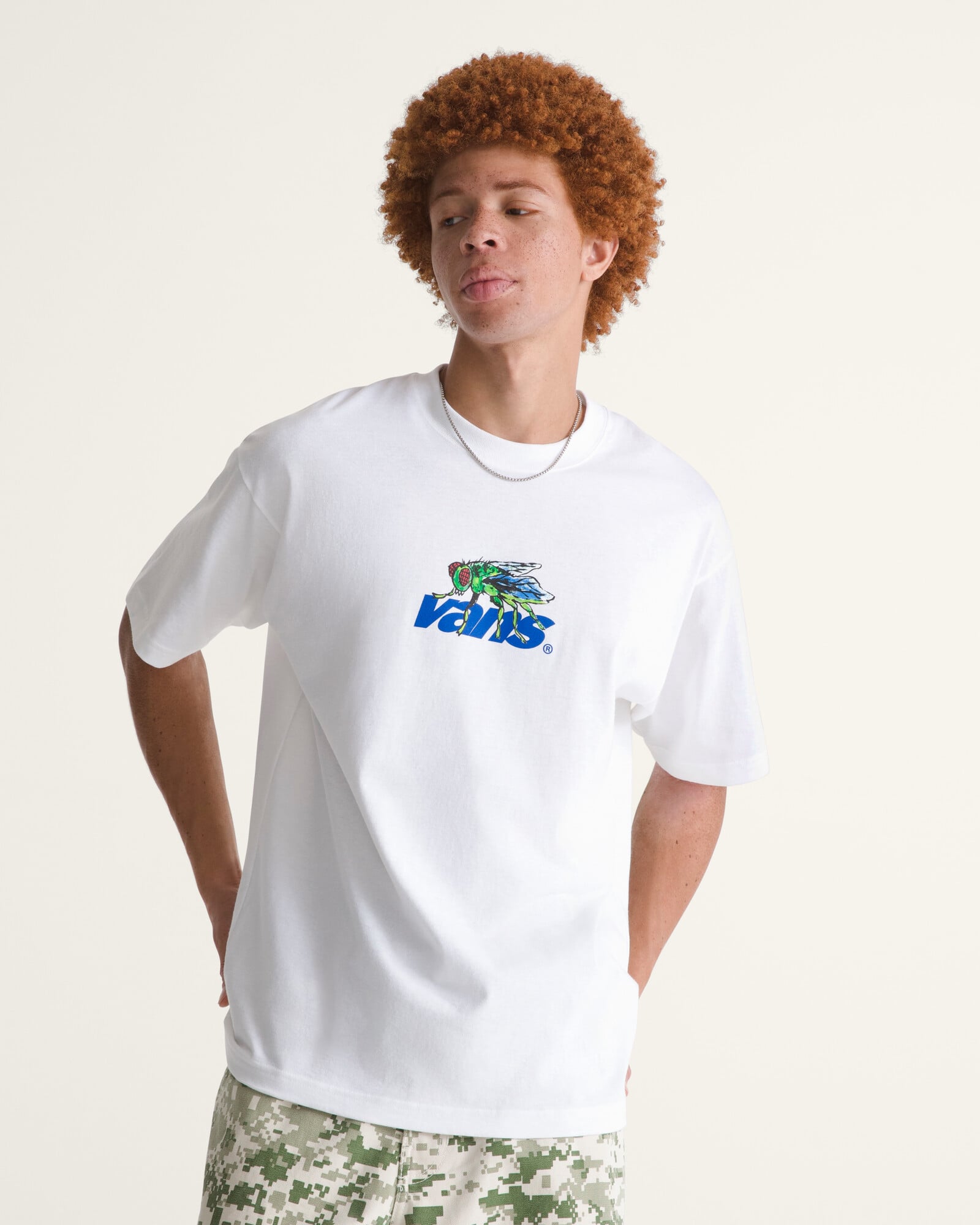 POLO MANGA CORTA FLY BLANCO VANS - 3