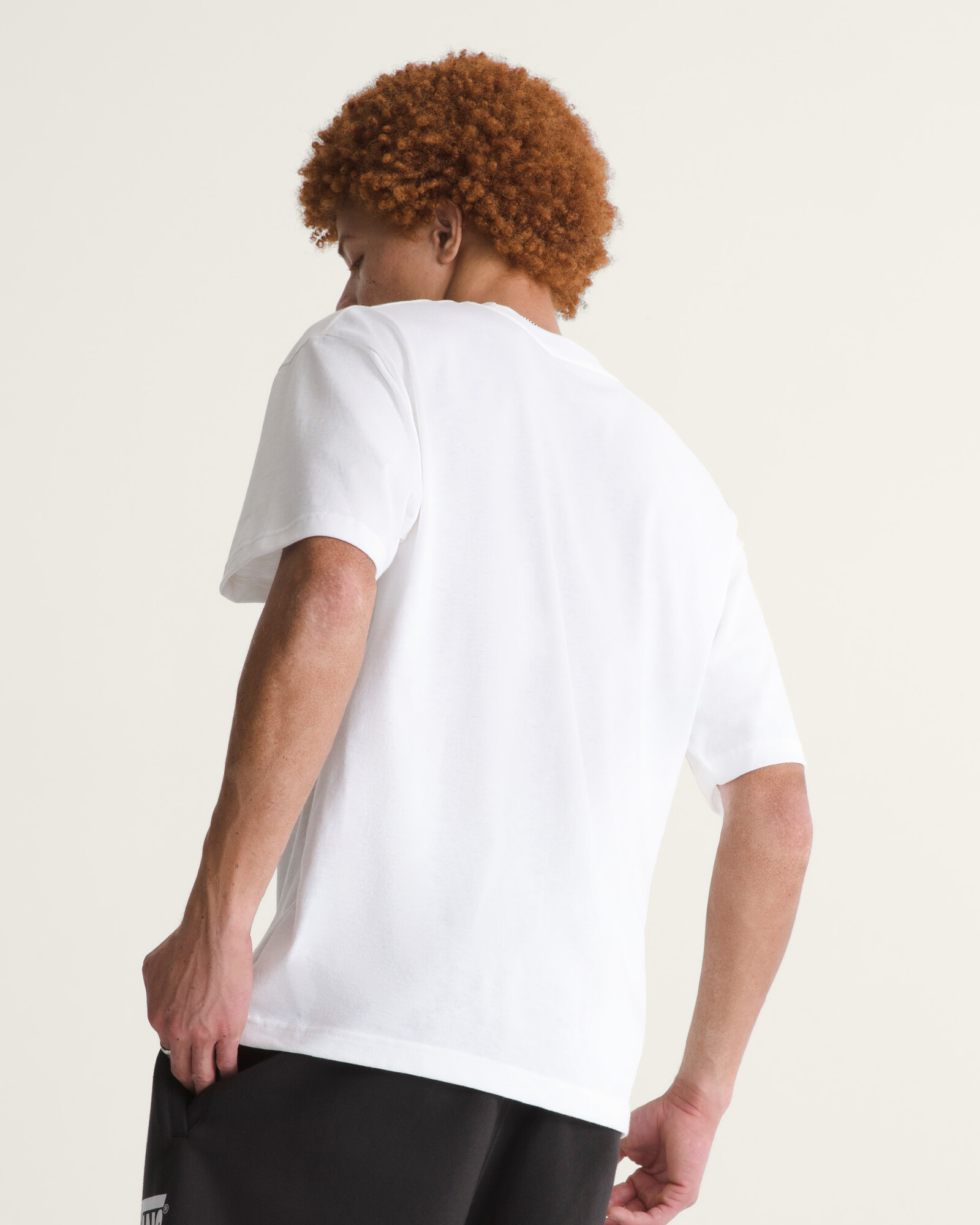 POLO MANGA CORTA WAVE CHECK BLANCO VANS - 4