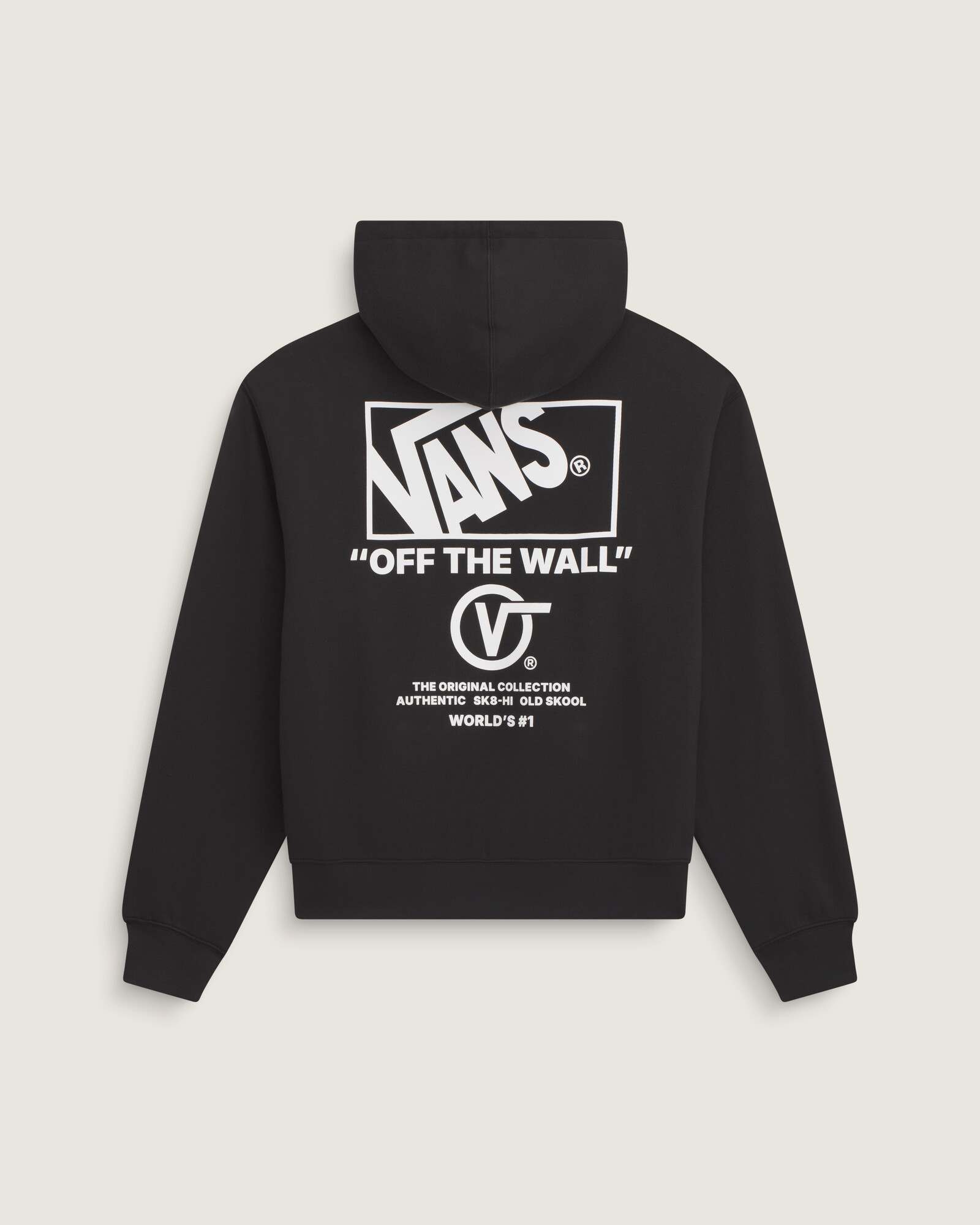 POLERÓN STACKED HI PULLOVER NEGRO VANS - 1