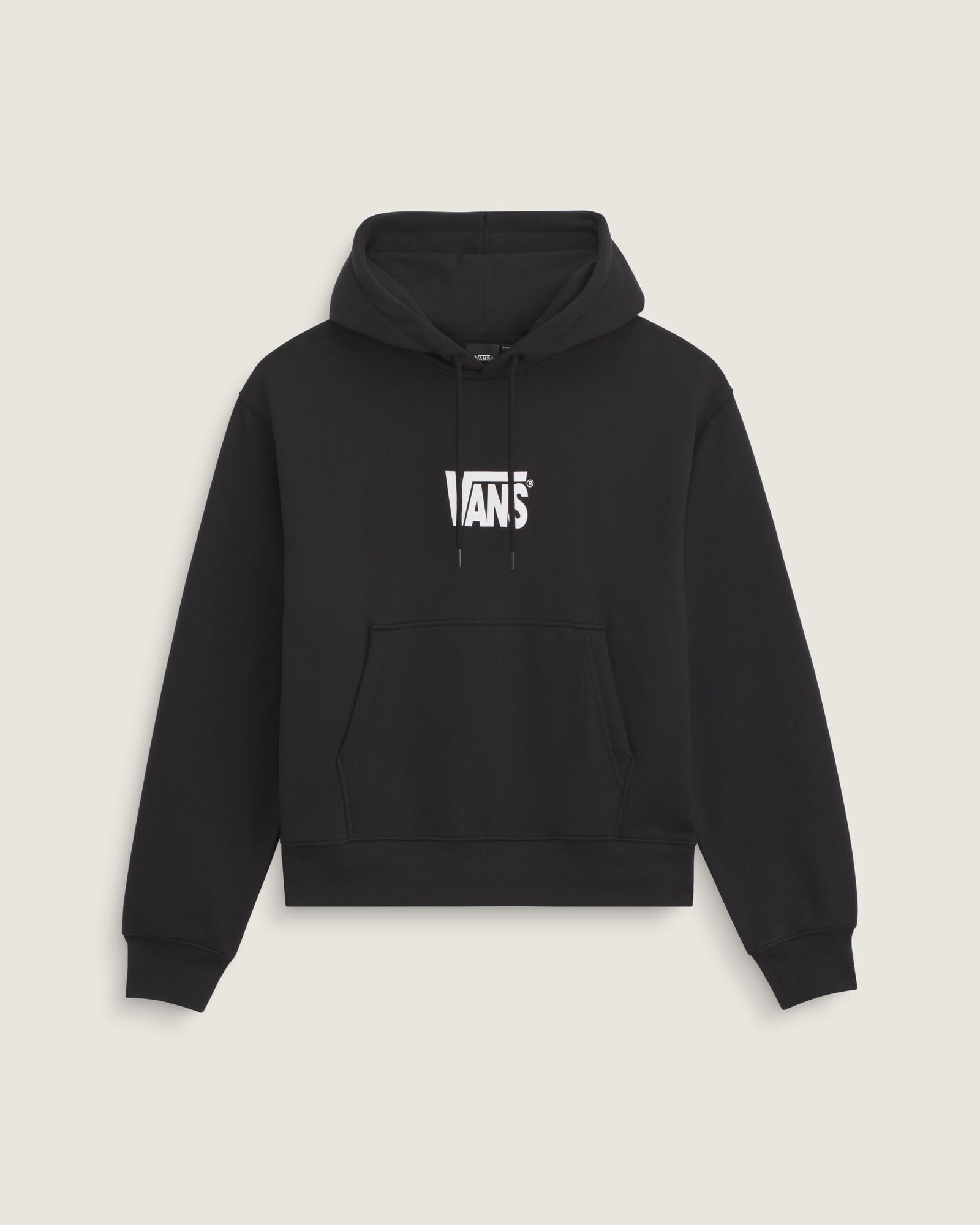 POLERÓN STRETCH LOGO PULLOVER NEGRO VANS - 1