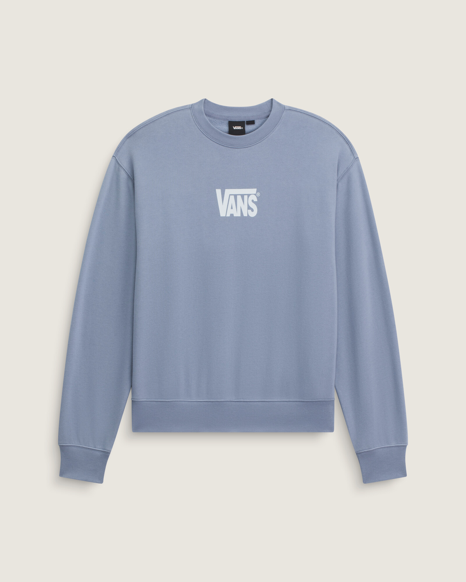 POLERÓN STRETCH LOGO CREW AZUL VANS - 1
