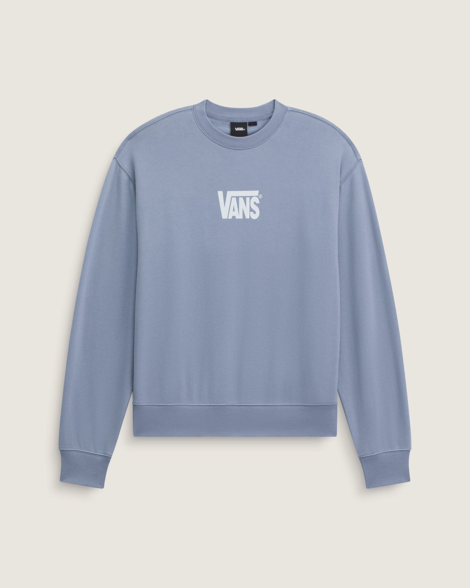 POLERÓN STRETCH LOGO CREW AZUL VANS - 1