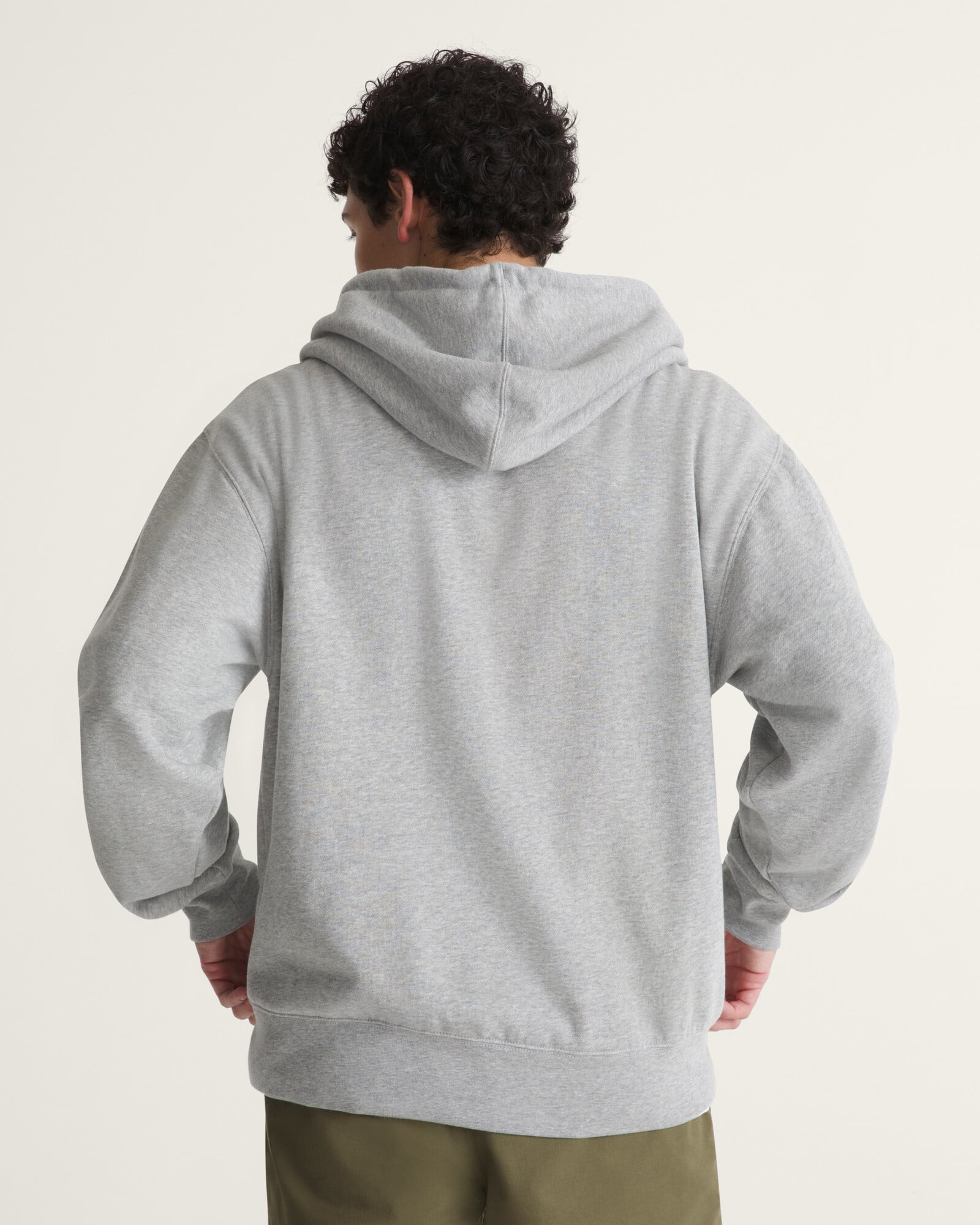 POLERÓN STRETCH LOGO ZIP GRIS VANS - 4
