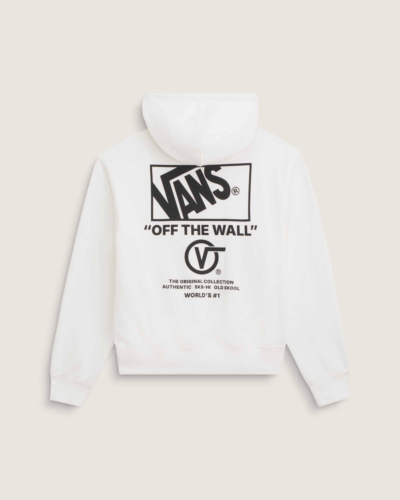 POLERÓN STACKED HI PULLOVER BLANCO VANS - 1
