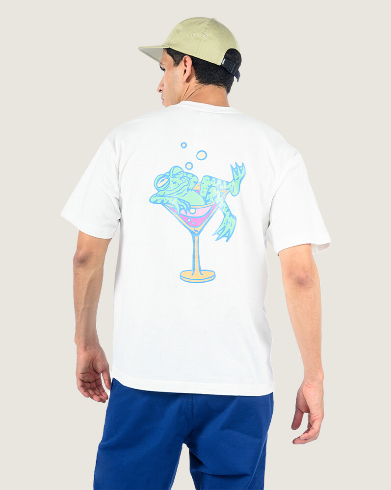 POLO MANGA CORTA BAR HOPPER BLANCO VANS - 4