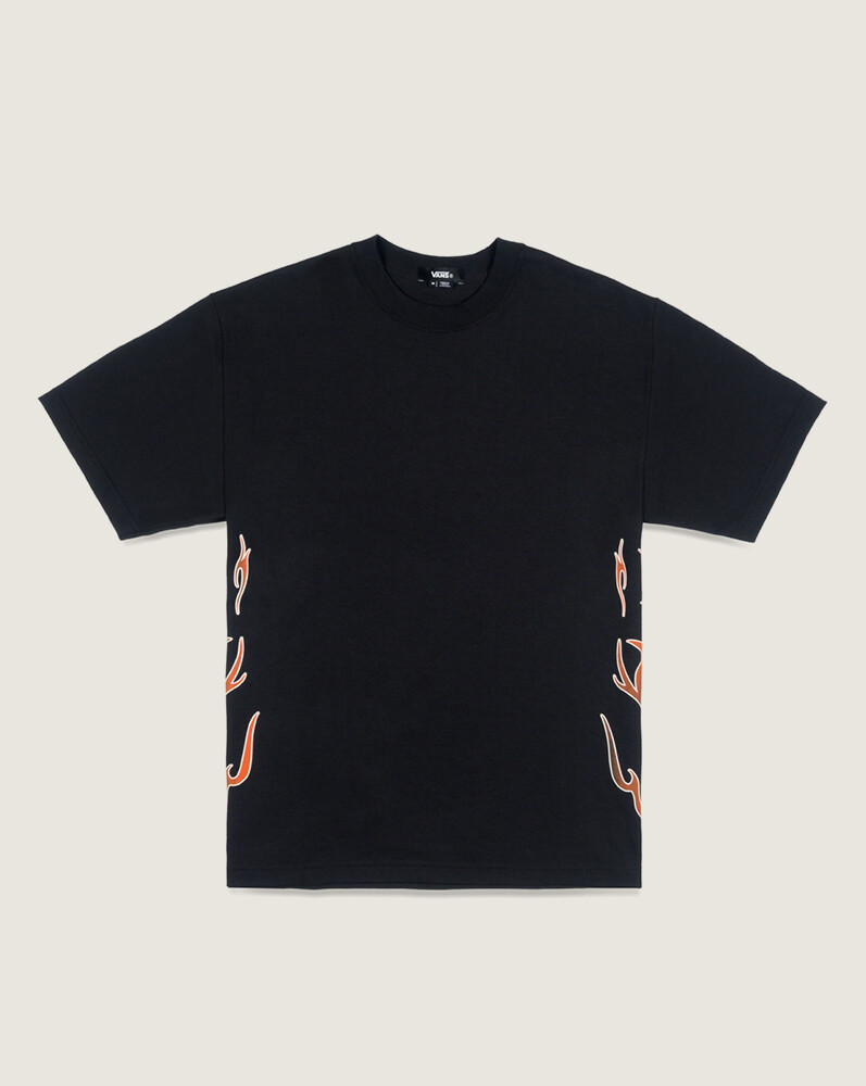 POLO MANGA CORTA DAYANA SIDE TRIBAL NEGRO VANS - 1