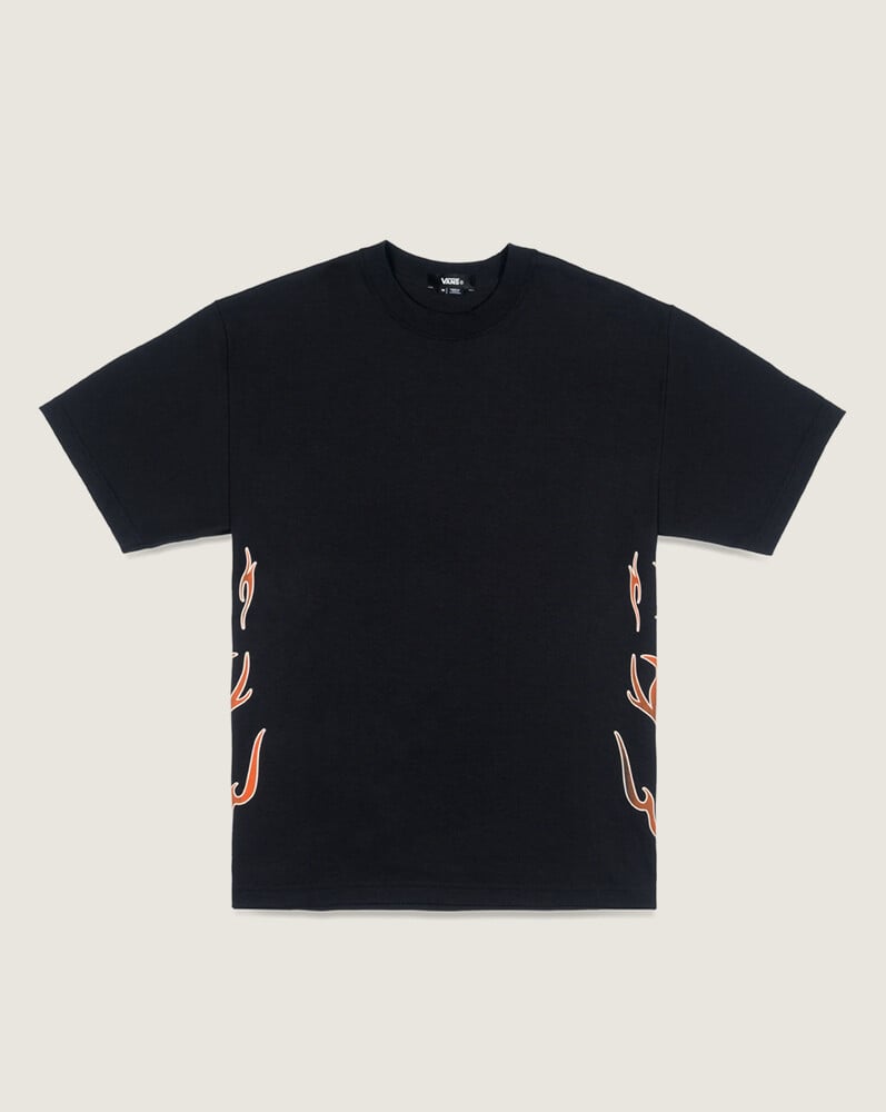 POLO MANGA CORTA DAYANA SIDE TRIBAL NEGRO VANS - 1