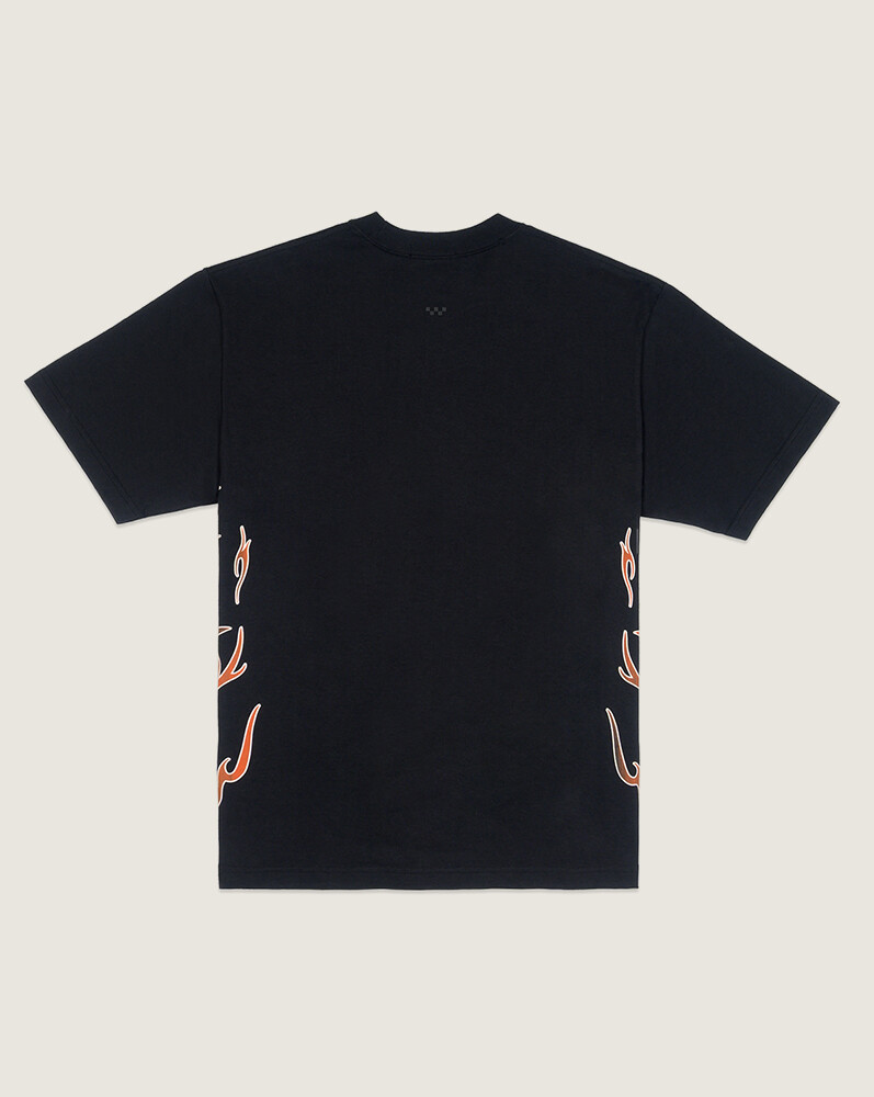 POLO MANGA CORTA DAYANA SIDE TRIBAL NEGRO VANS - 2