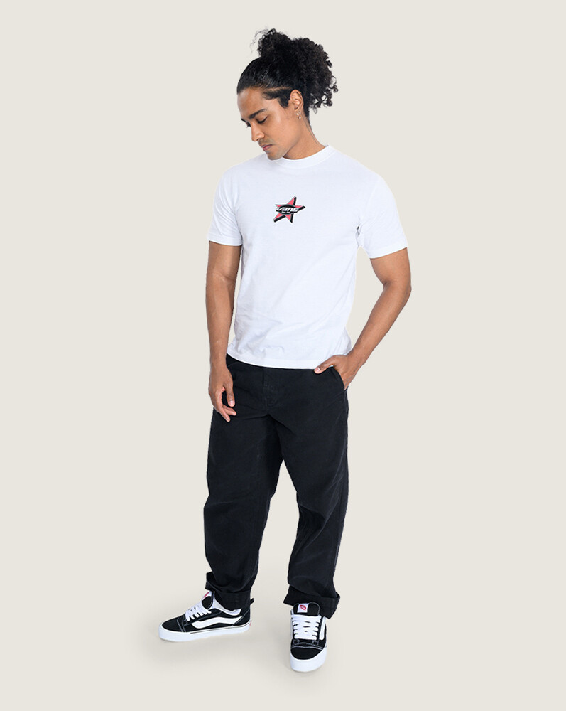 POLO MANGA CORTA STARMARKED BLANCO VANS - 5