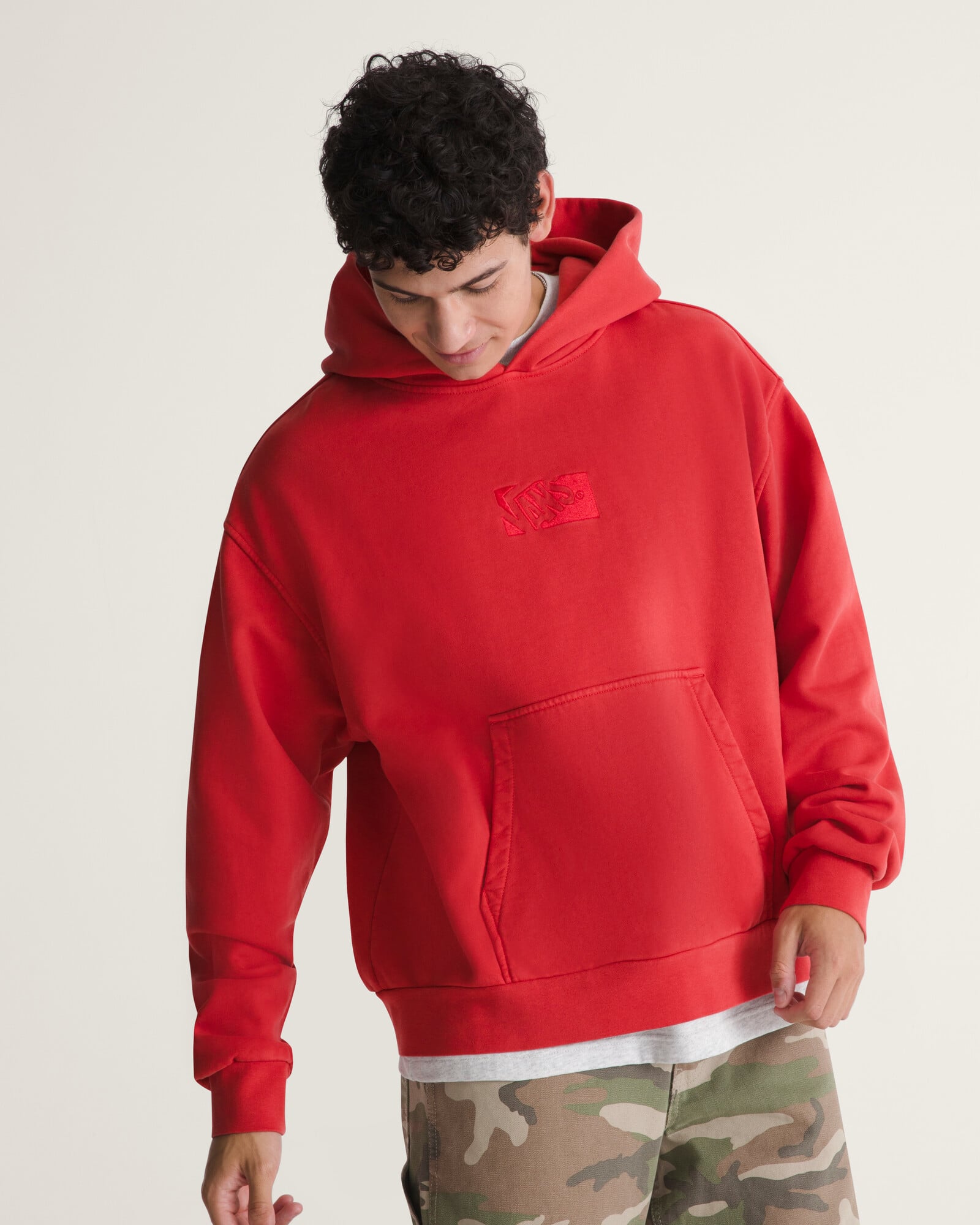 POLERÓN PREMIUM PULLOVER ROJO VANS - 3