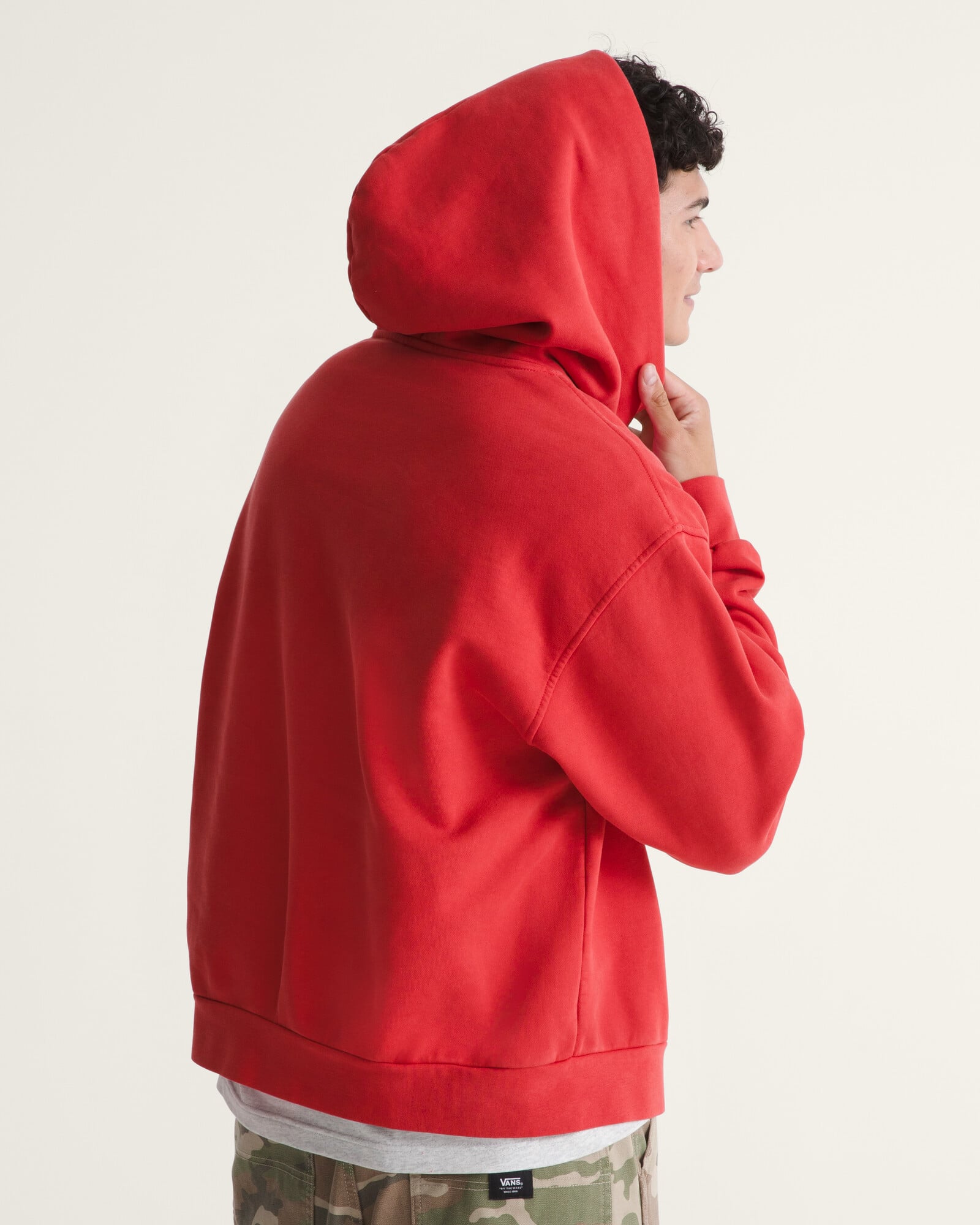 POLERÓN PREMIUM PULLOVER ROJO VANS - 4