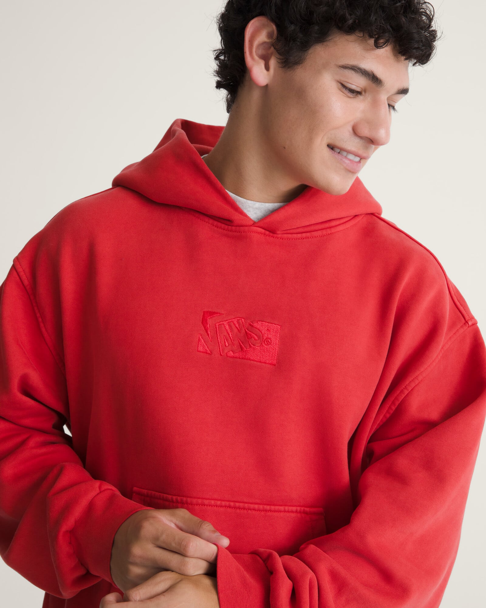 POLERÓN PREMIUM PULLOVER ROJO VANS - 5