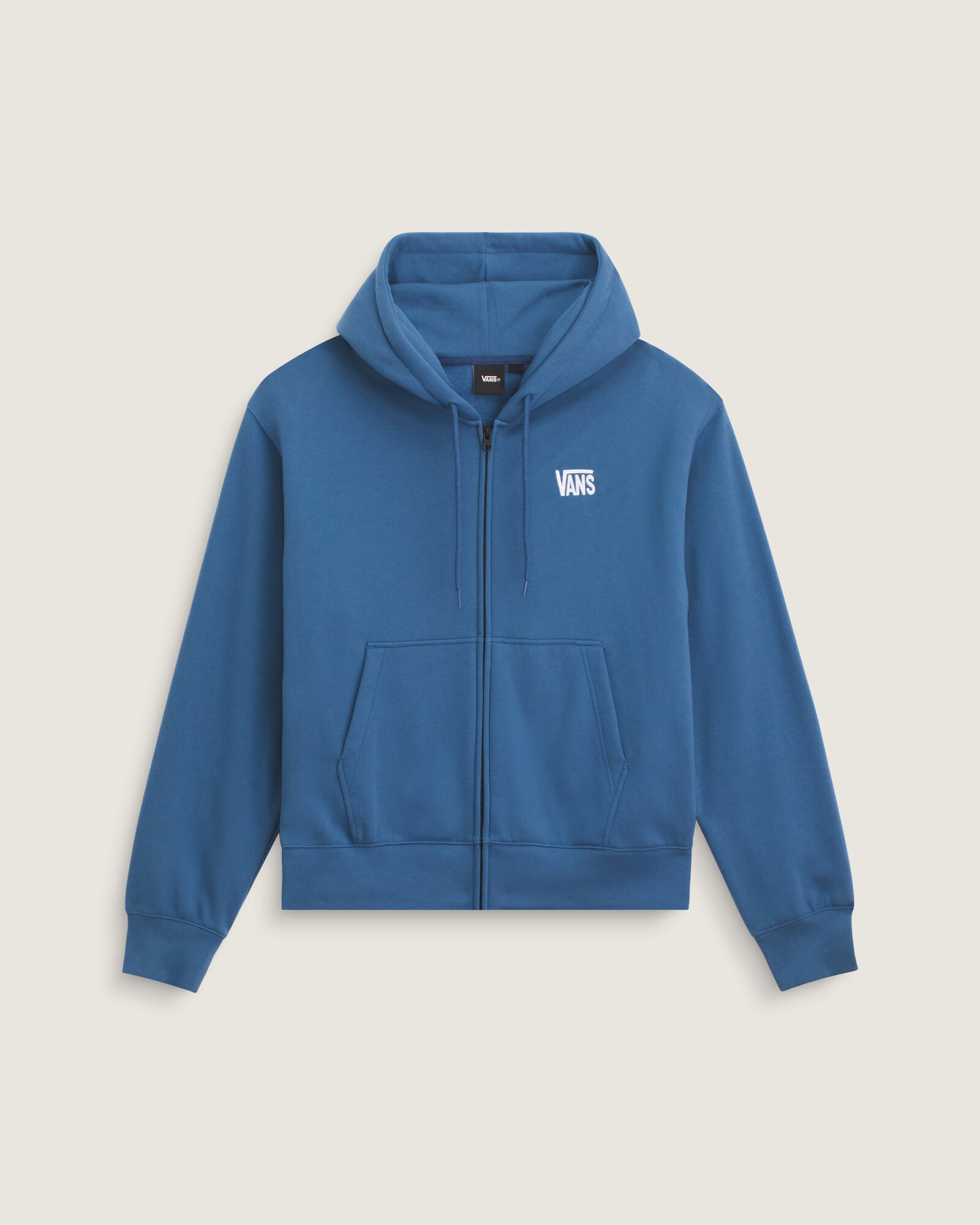 POLERÓN STRETCH LOGO ZIP AZUL VANS - 1