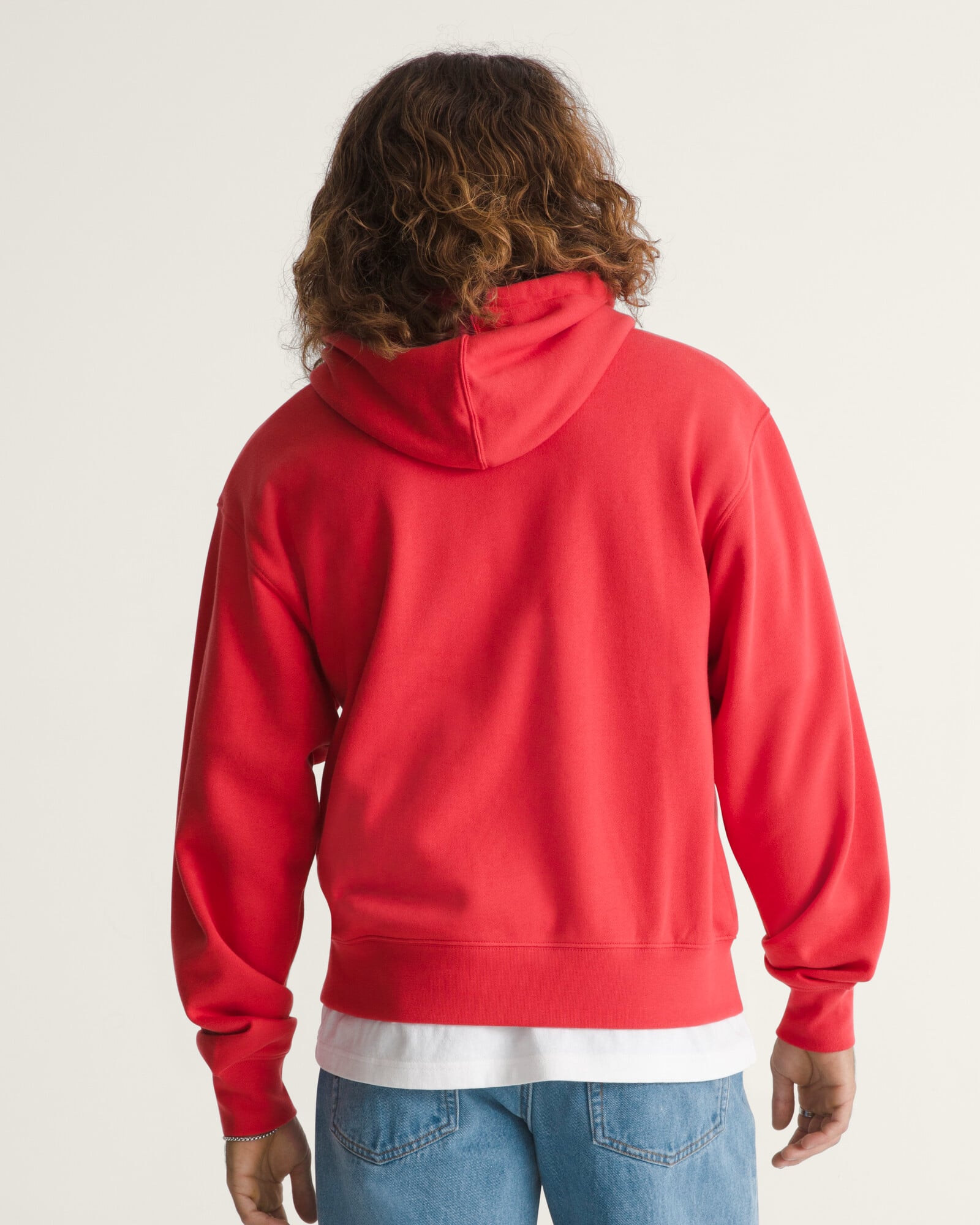POLERÓN STRETCH LOGO PULLOVER ROJO VANS - 4