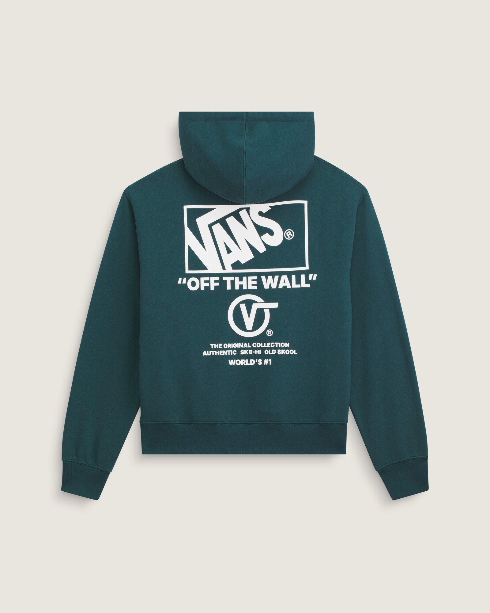 POLERÓN STACKED HI PULLOVER VERDE VANS - 1