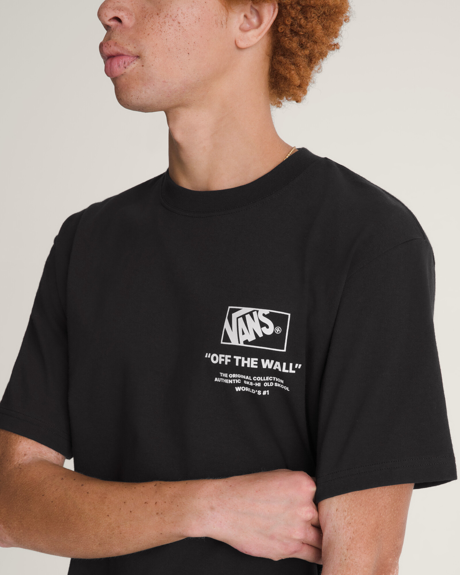 POLO MANGA CORTA STOCKPILE NEGRO VANS - 5