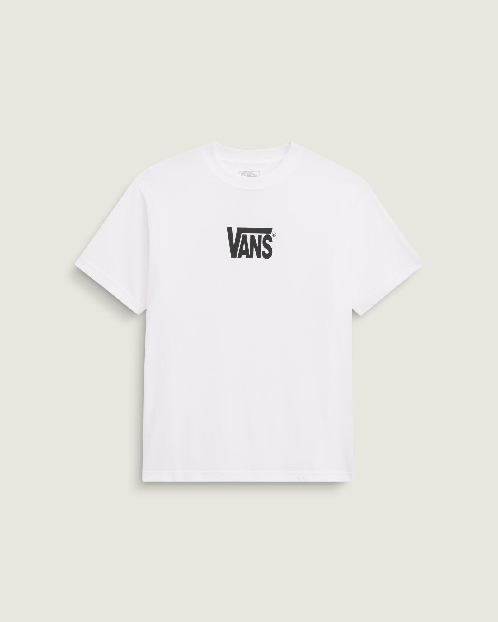 POLO MANGA CORTA STRETCH LOGO BLANCO VANS - 1