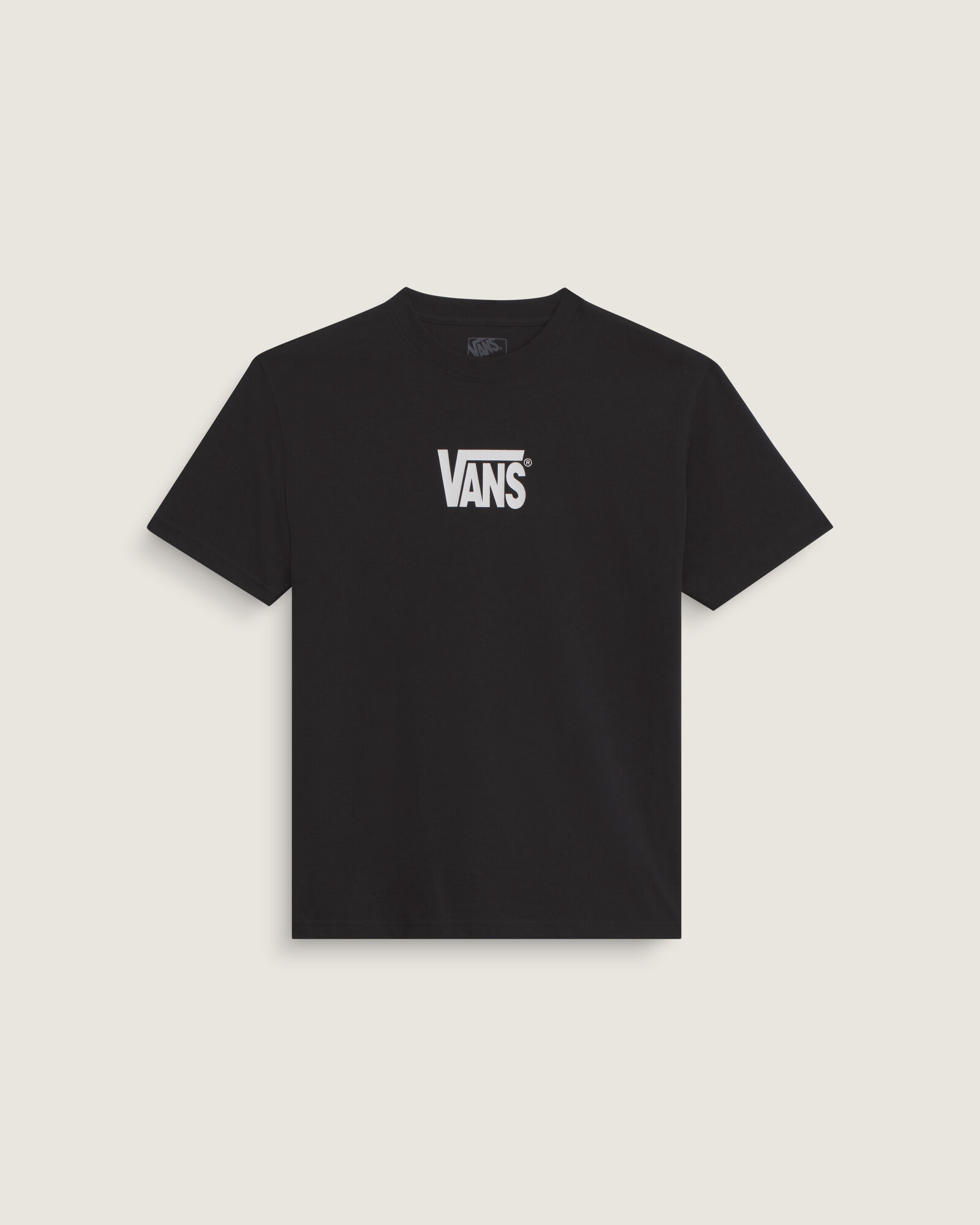 POLO MANGA CORTA STRETCH LOGO NEGRO VANS - 1
