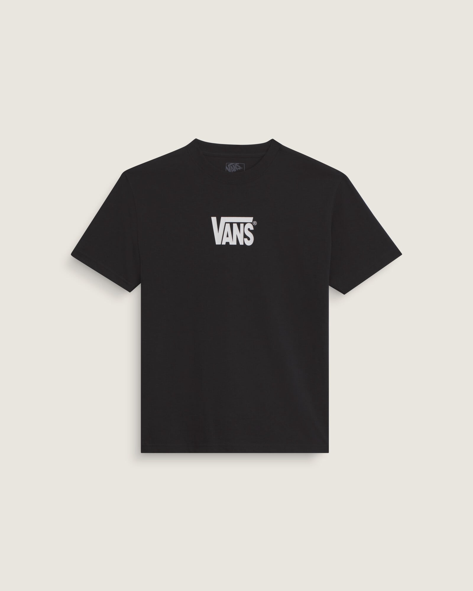 POLO MANGA CORTA STRETCH LOGO NEGRO VANS - 1