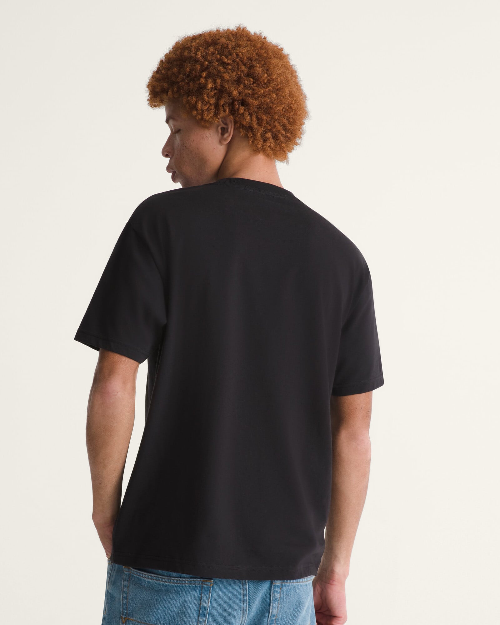 POLO MANGA CORTA STRETCH LOGO NEGRO VANS - 4