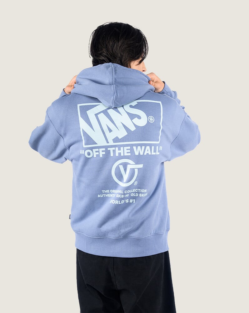 POLERÓN STACKED HI PULLOVER AZUL VANS - 2