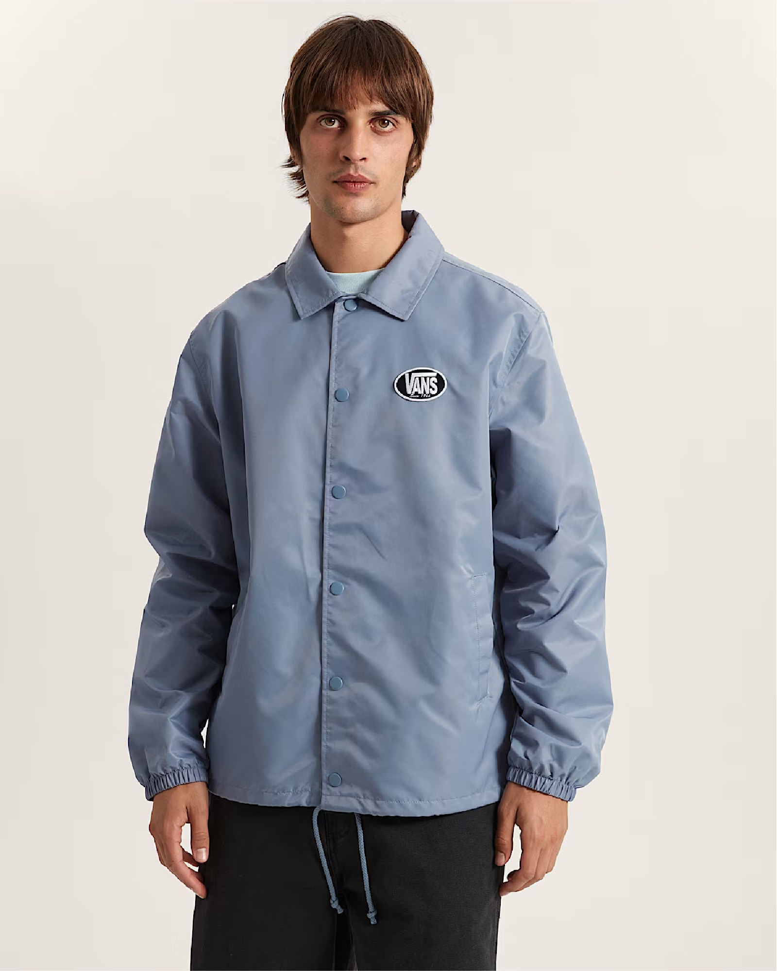 CASACA TORREY NYLON COACHES NIÑOS AZUL VANS - 3