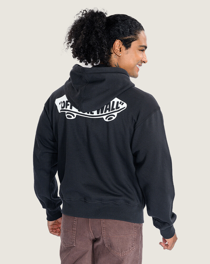 POLERÓN DOUBLE STANDARD PULLOVER NEGRO VANS - 4