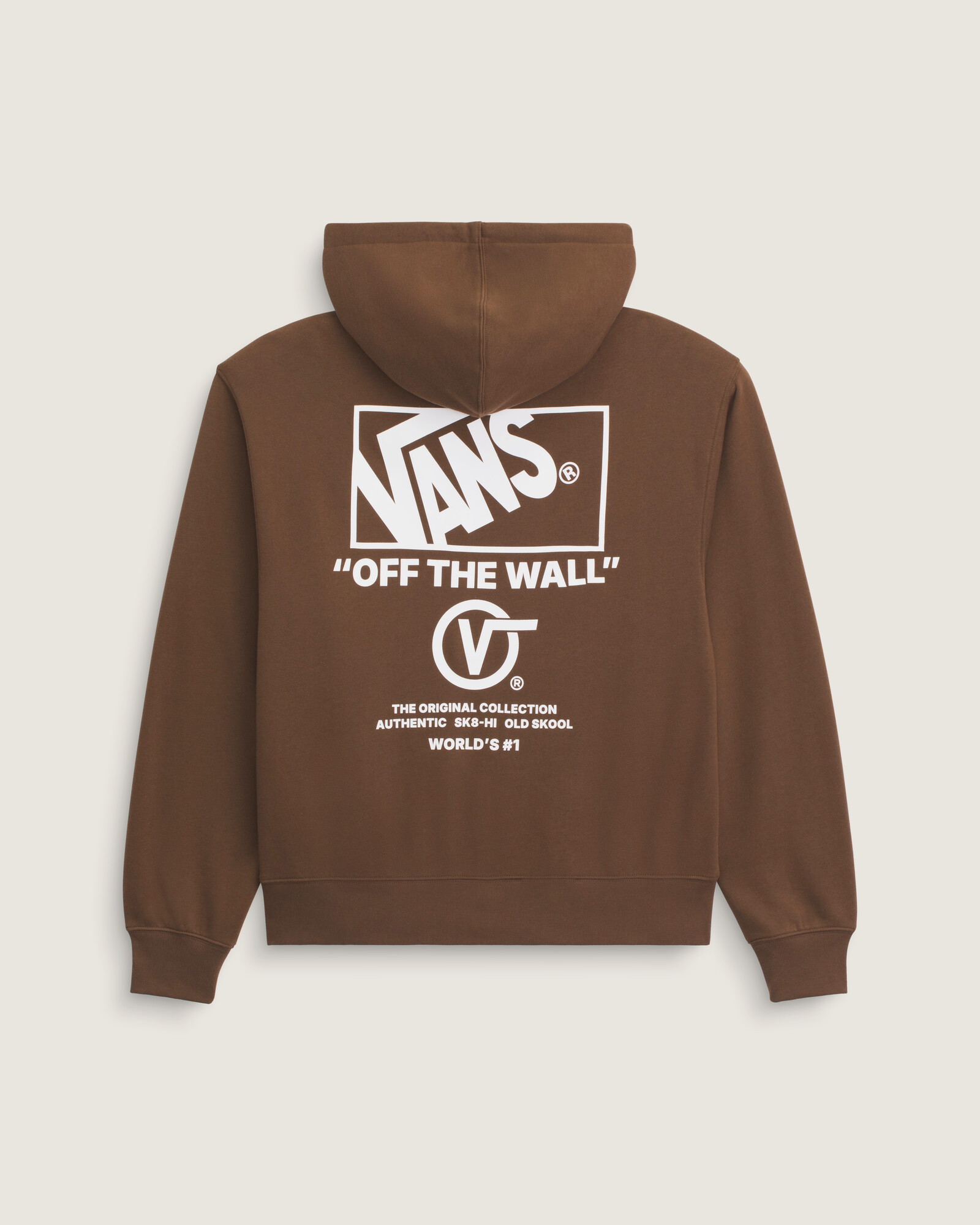 POLERÓN STACKED HI PULLOVER MARRÓN VANS - 1