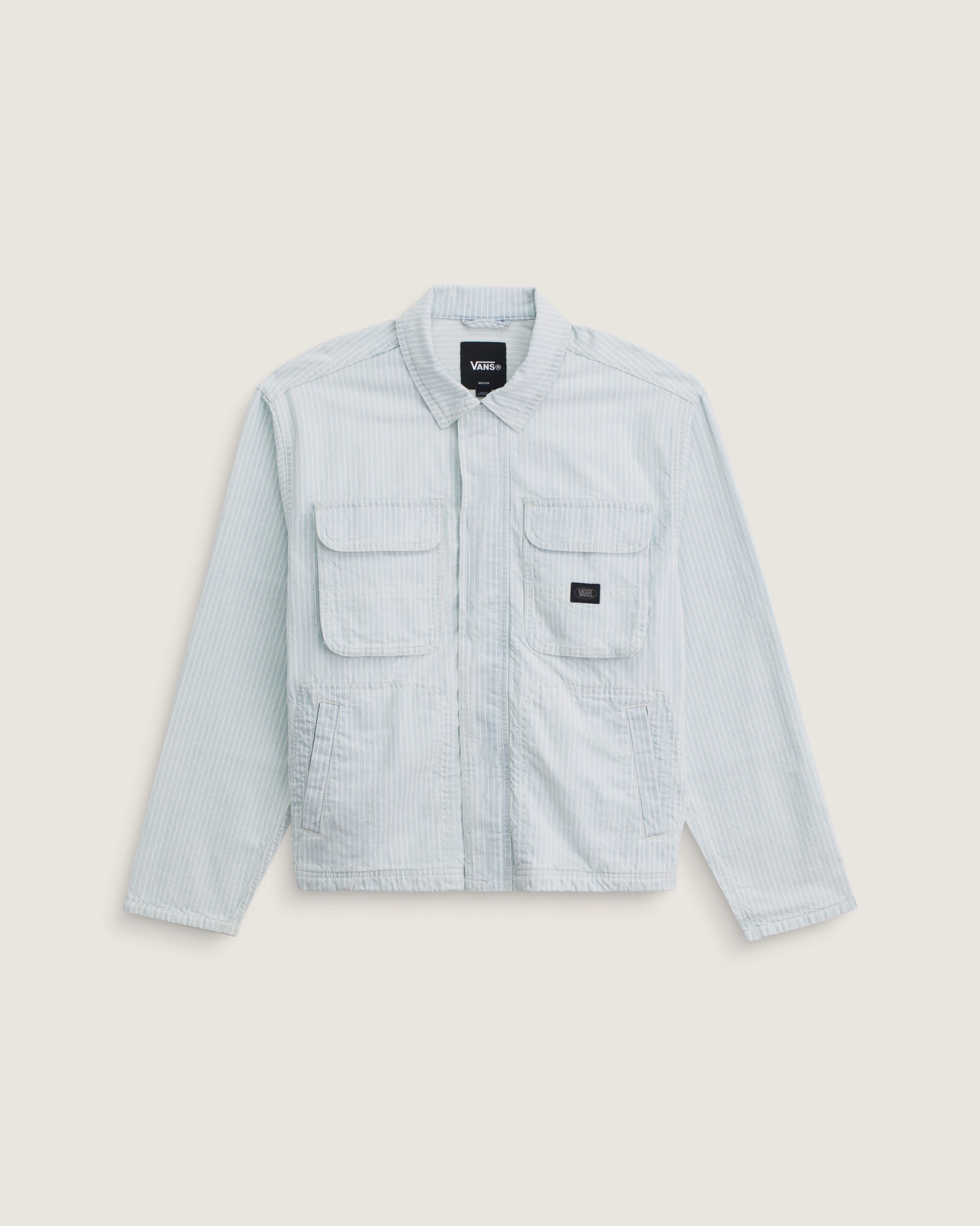 CASACA UMBER DENIM STRIPE AZUL VANS - 1