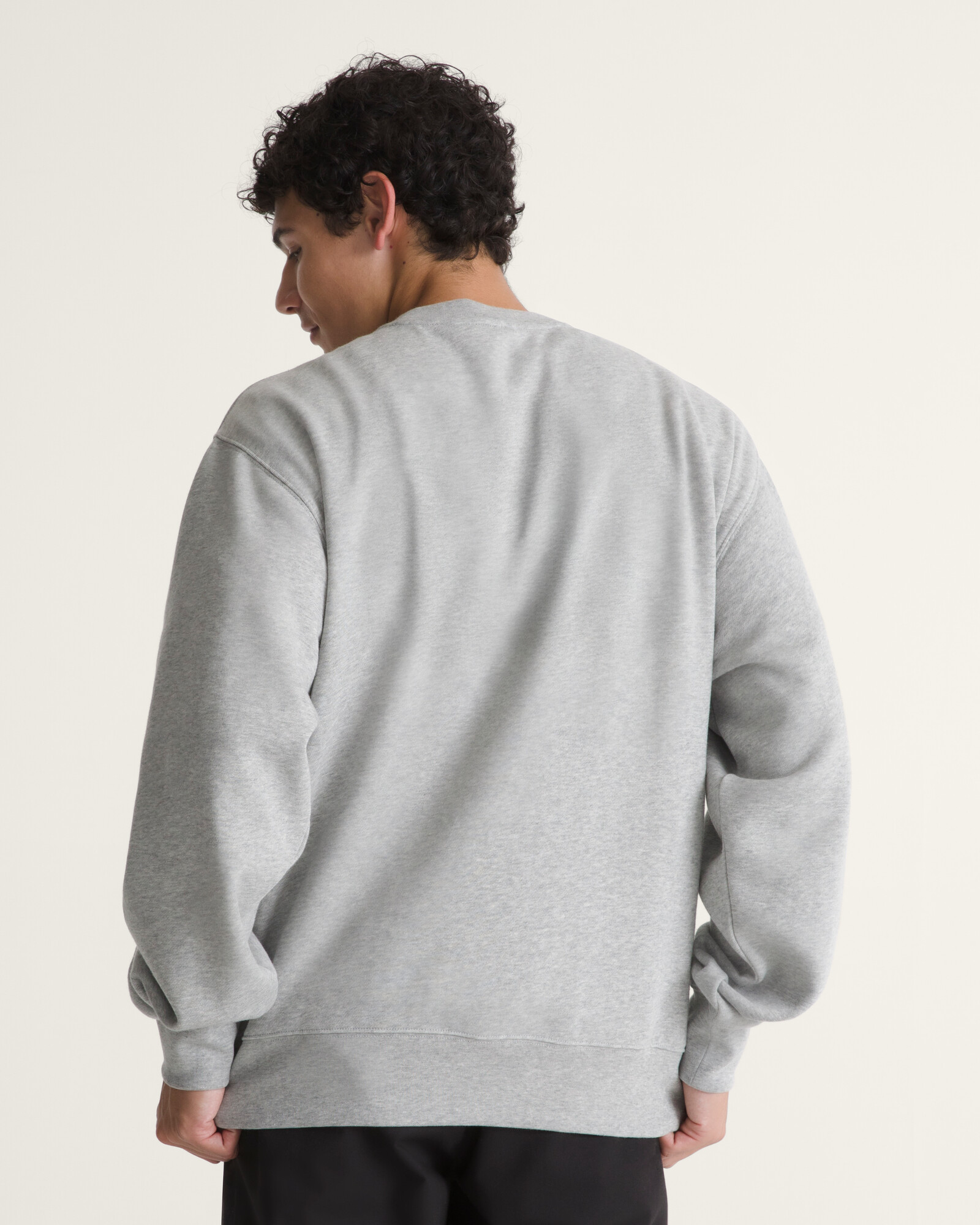 POLERÓN STRETCH LOGO CREW GRIS VANS - 4