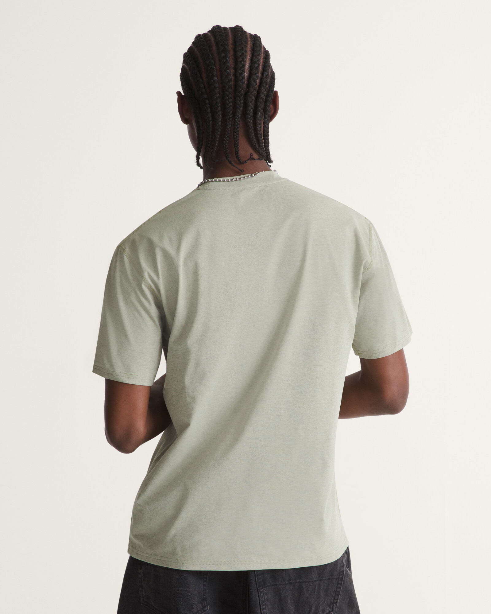 POLO MANGA CORTA OUTLINE HYBRID VERDE VANS - 4