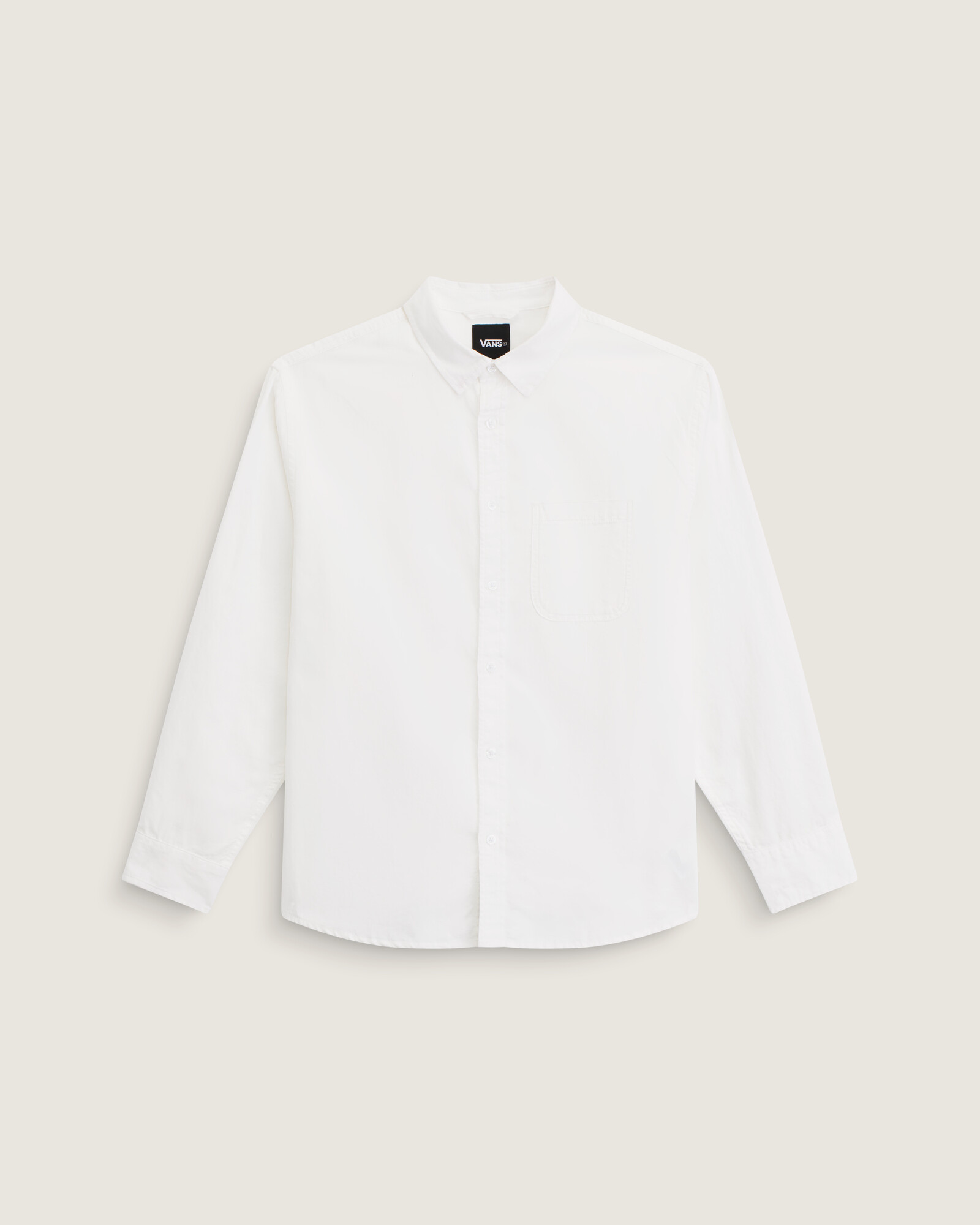 CAMISA MANGA LARGA LAWSON SOLID OXFORD BLANCO VANS - 1
