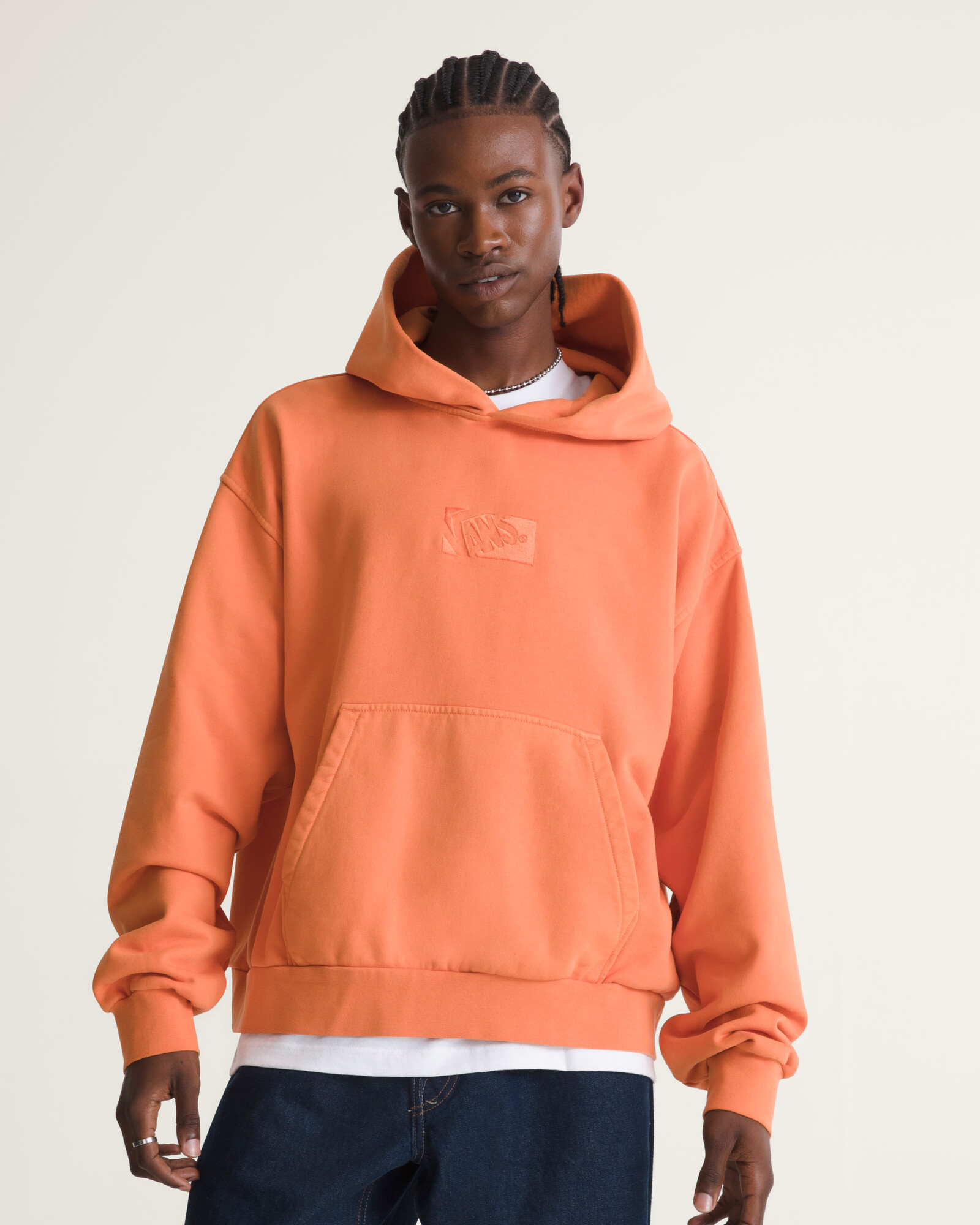 POLERÓN PREMIUM PULLOVER NARANJA VANS - 3