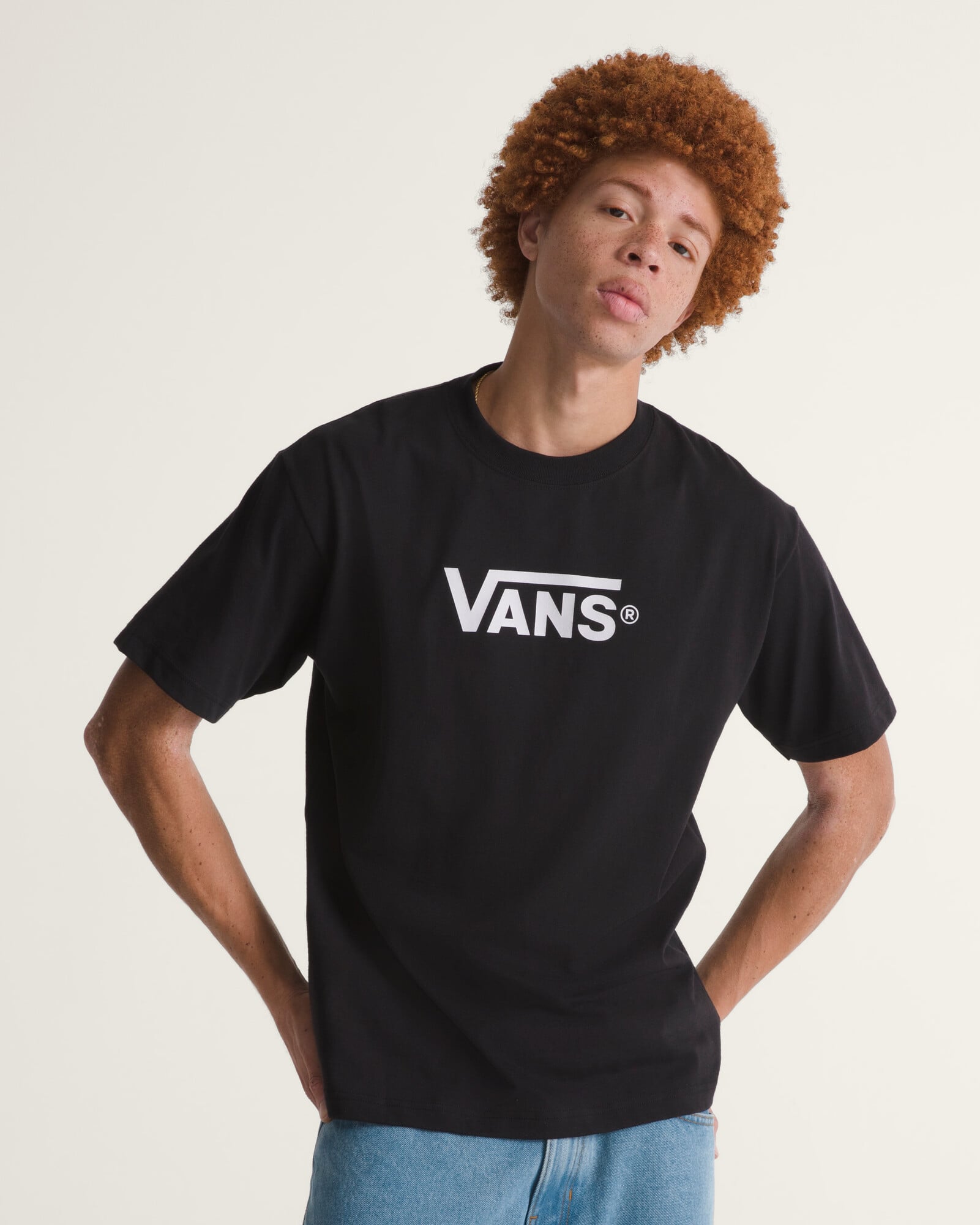 POLO MANGA CORTA NEW CLASSICNEGRO VANS - 3