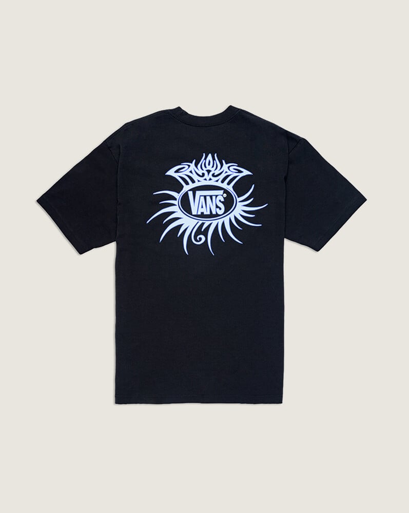POLO MANGA CORTA TORCHED T-SHIRT NEGRO VANS - 2