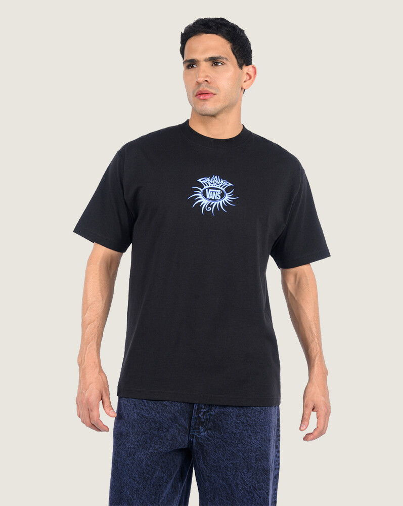 POLO MANGA CORTA TORCHED T-SHIRT NEGRO VANS - 3