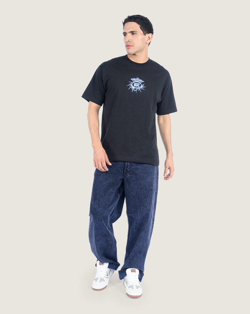 POLO MANGA CORTA TORCHED T-SHIRT NEGRO VANS - 5