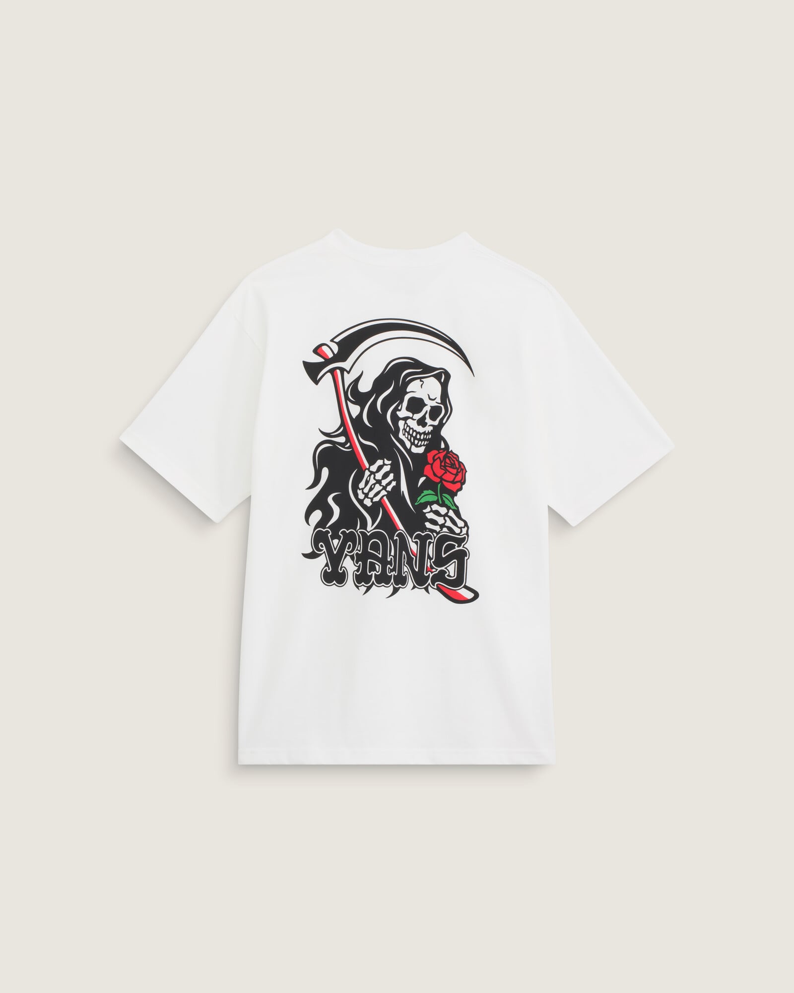 POLO MANGA CORTA SO LONG REAPER BLANCO VANS - 2