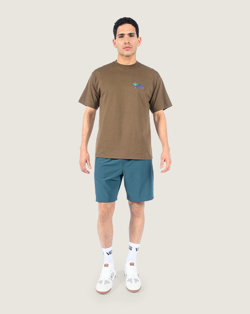 POLO MANGA CORTA BAR HOPPER MARRÓN VANS - 3