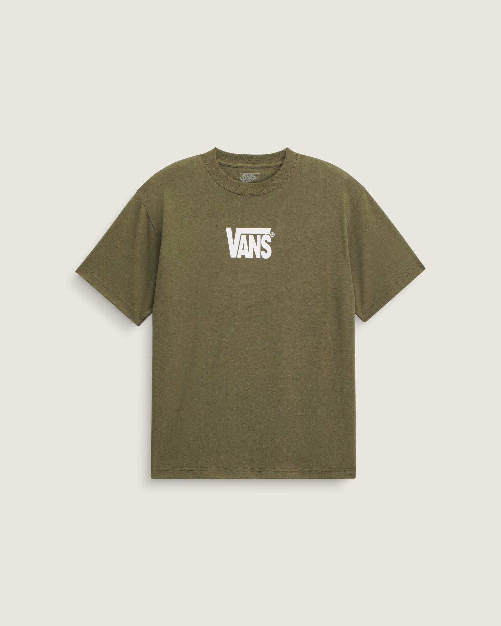 POLO MANGA CORTA STRETCH LOGO VERDE VANS - 1