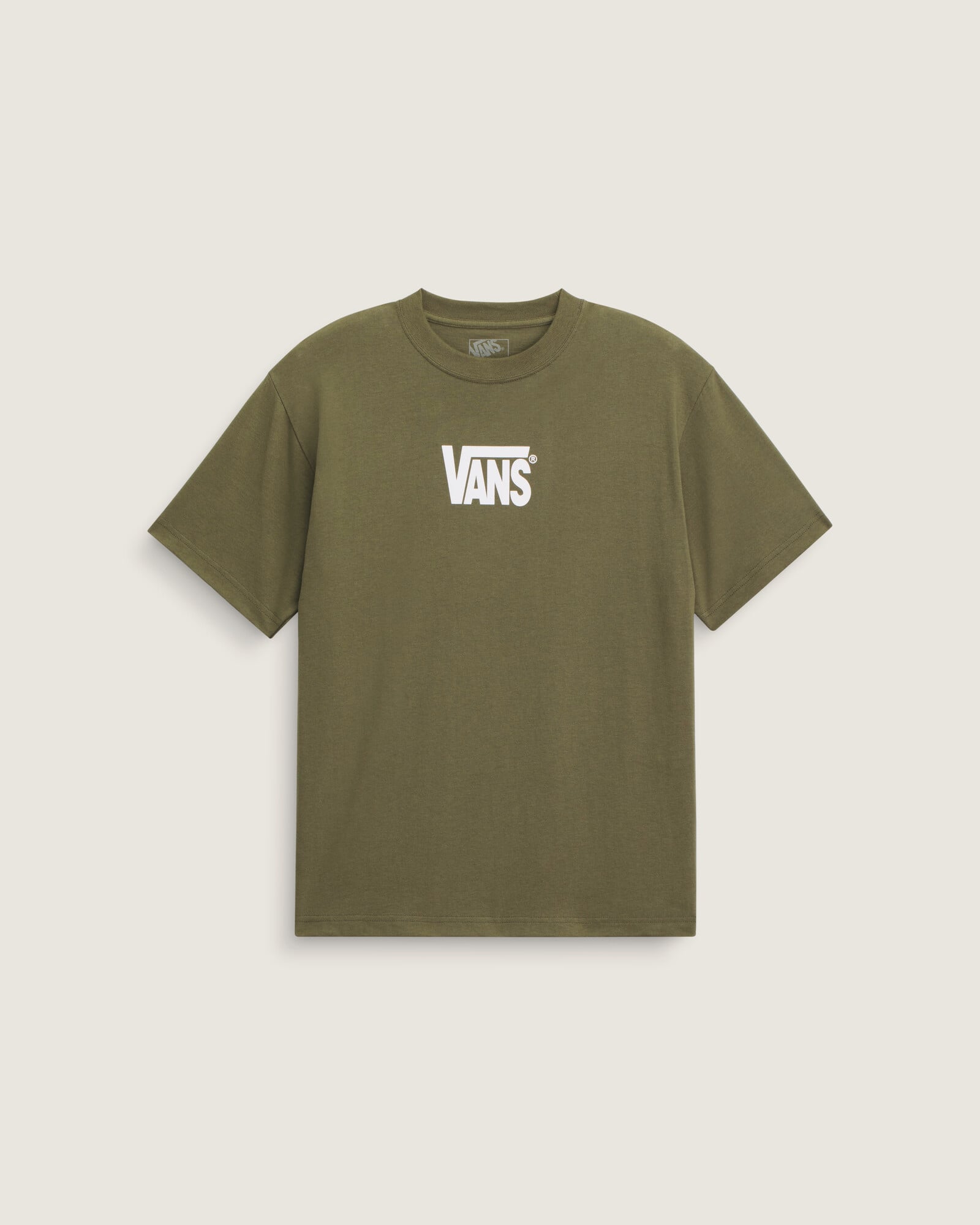 POLO MANGA CORTA STRETCH LOGO VERDE VANS - 1
