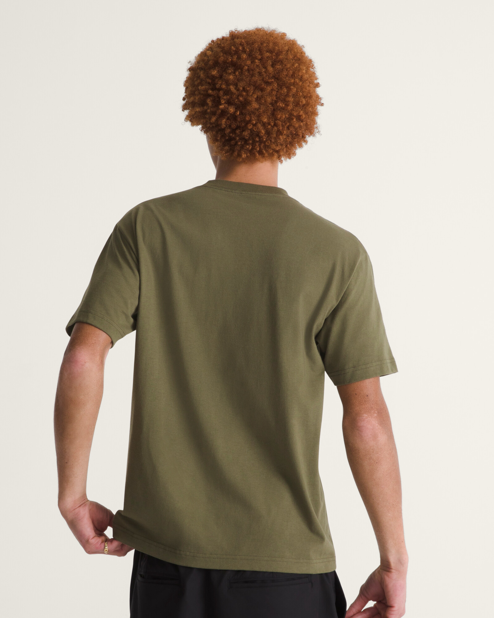 POLO MANGA CORTA STRETCH LOGO VERDE VANS - 4