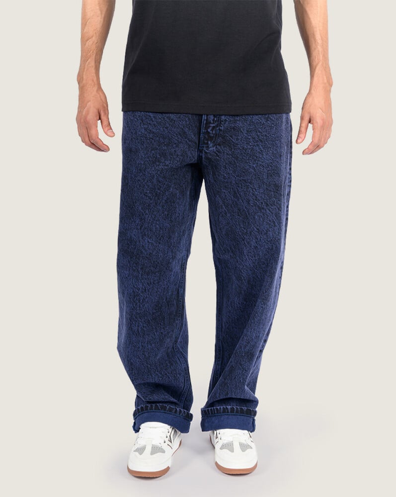 PANTALÓN CHECK-5 BAGGY DENIM AZUL VANS - 2